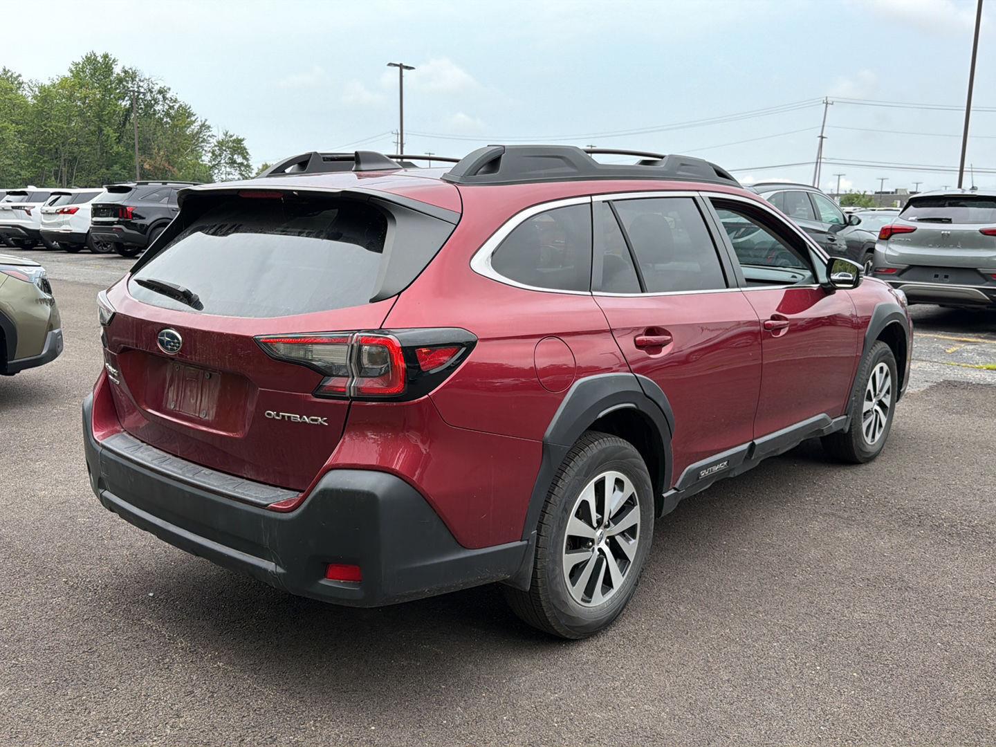 Certified Used 2024 Crimson Red Pearl Subaru Premium image 8