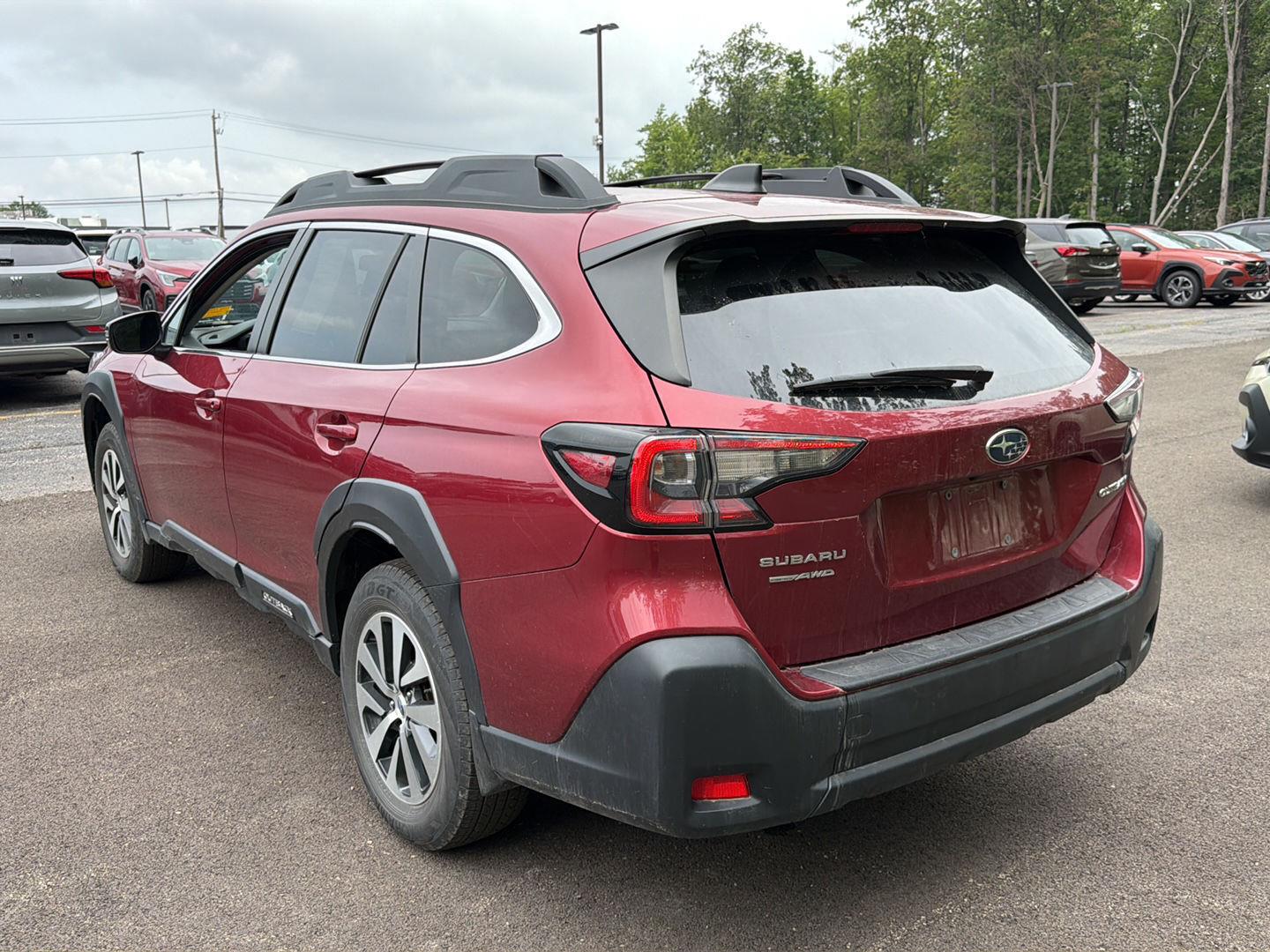 Certified Used 2024 Crimson Red Pearl Subaru Premium image 10