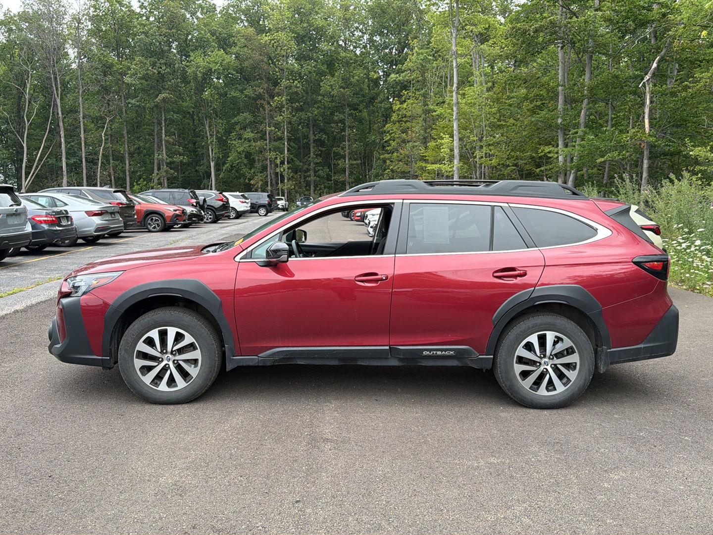 Certified Used 2024 Crimson Red Pearl Subaru Premium image 11