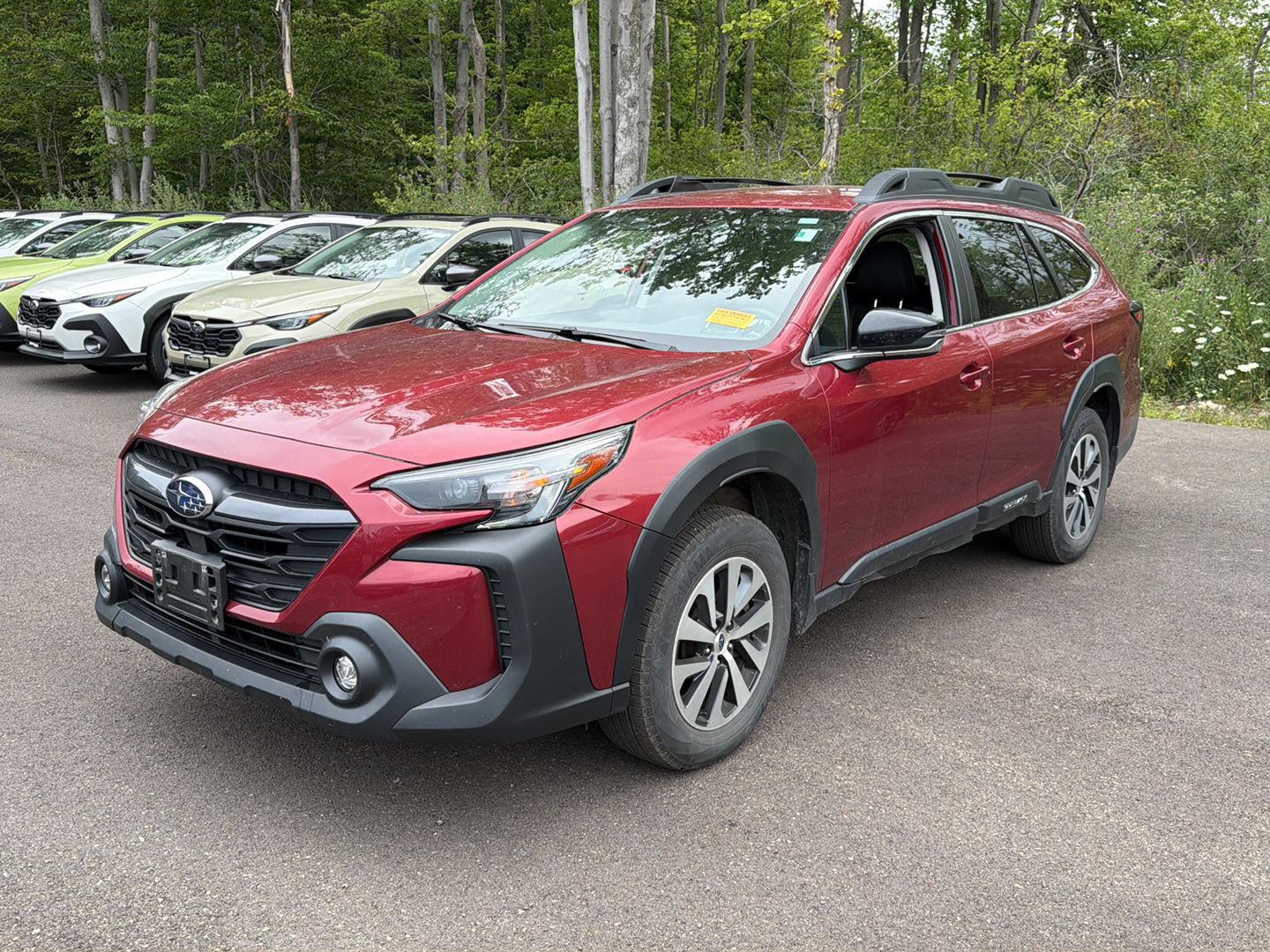 Certified Used 2024 Crimson Red Pearl Subaru Premium image 12