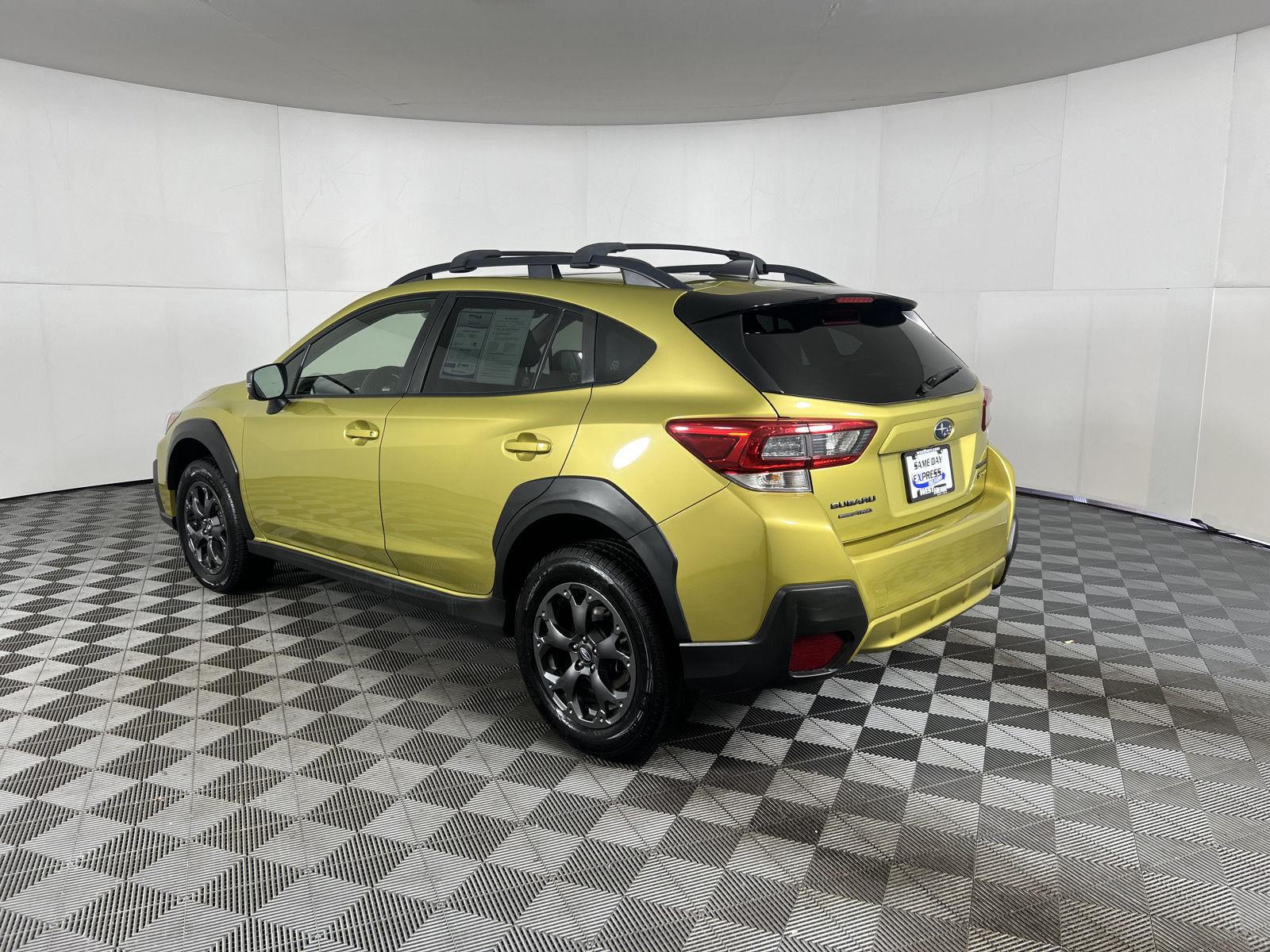 Used 2023 Plasma Yellow Pearl Subaru Sport image 6