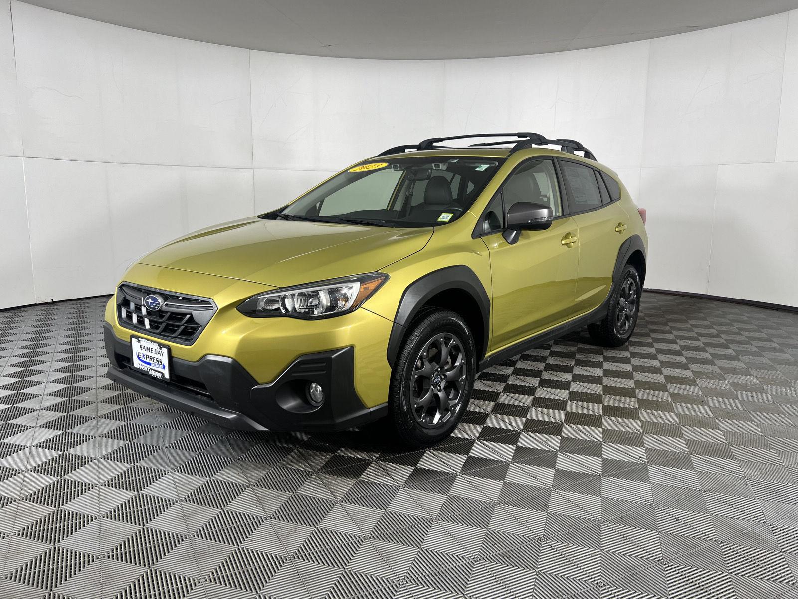 Used 2023 Plasma Yellow Pearl Subaru Sport image 19