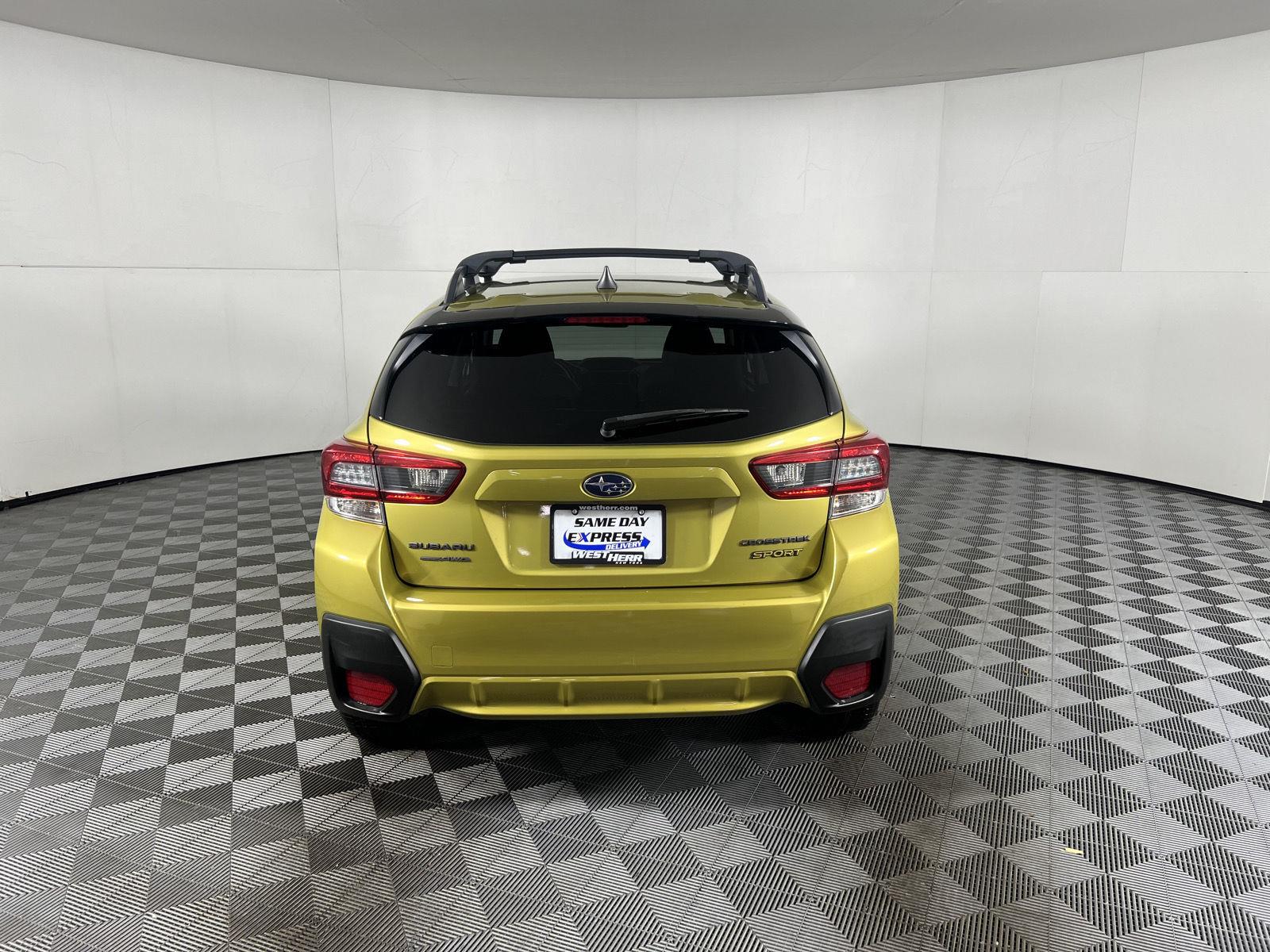 Used 2023 Plasma Yellow Pearl Subaru Sport image 26