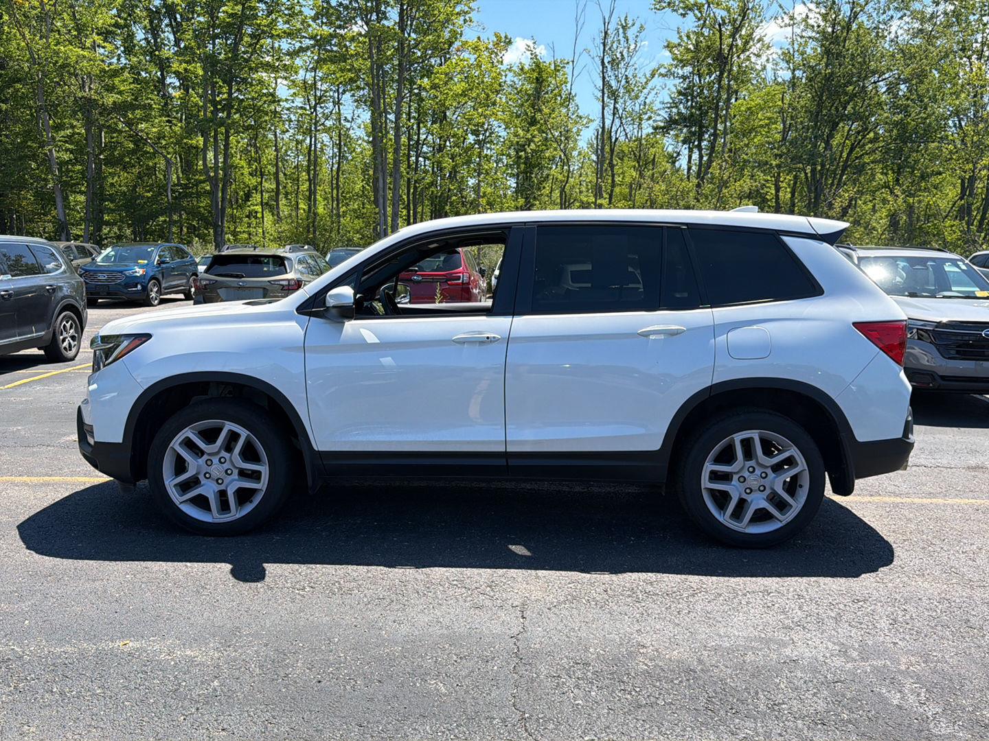 Used 2024 Platinum White Pearl Honda EX-L image 11