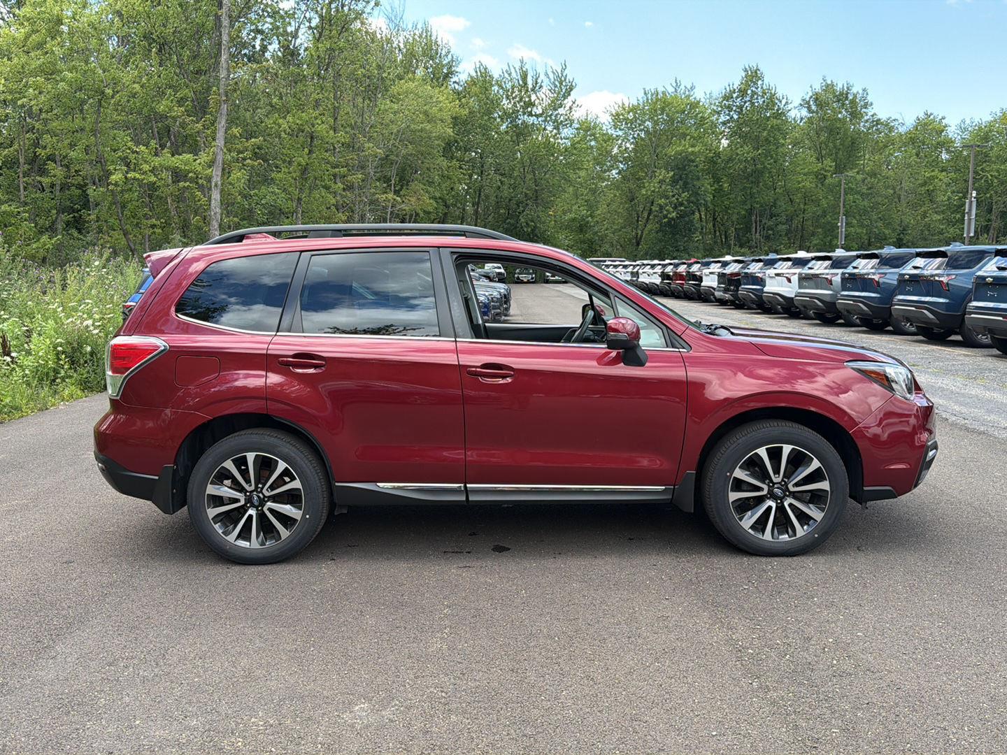 Used 2017 Venetian Red Pearl Subaru Touring image 7
