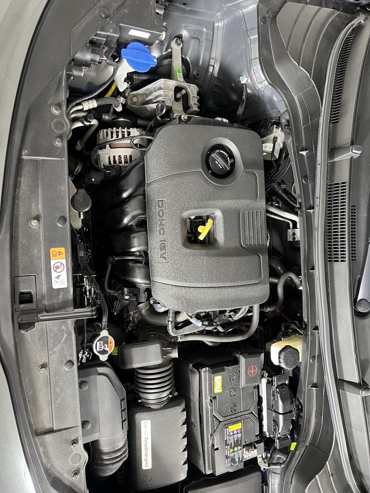 Used 2023 Fusion Black Kia LX image 6