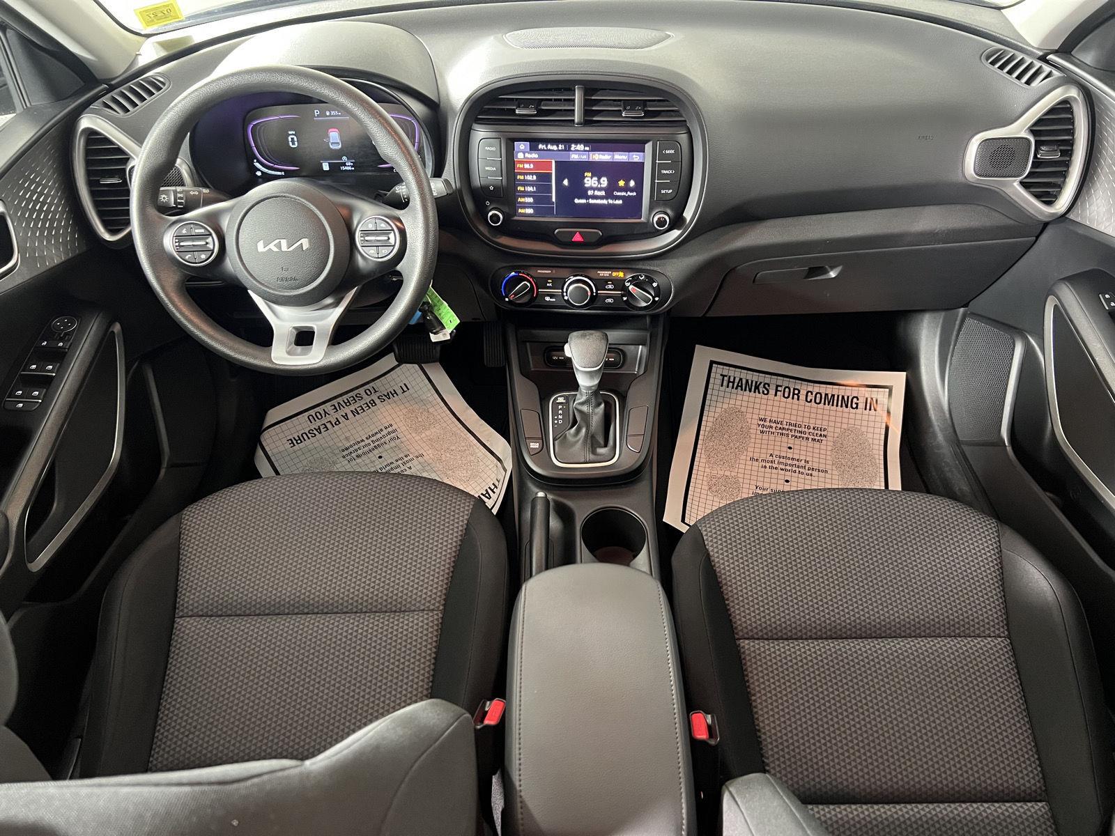 Used 2023 Fusion Black Kia LX image 2