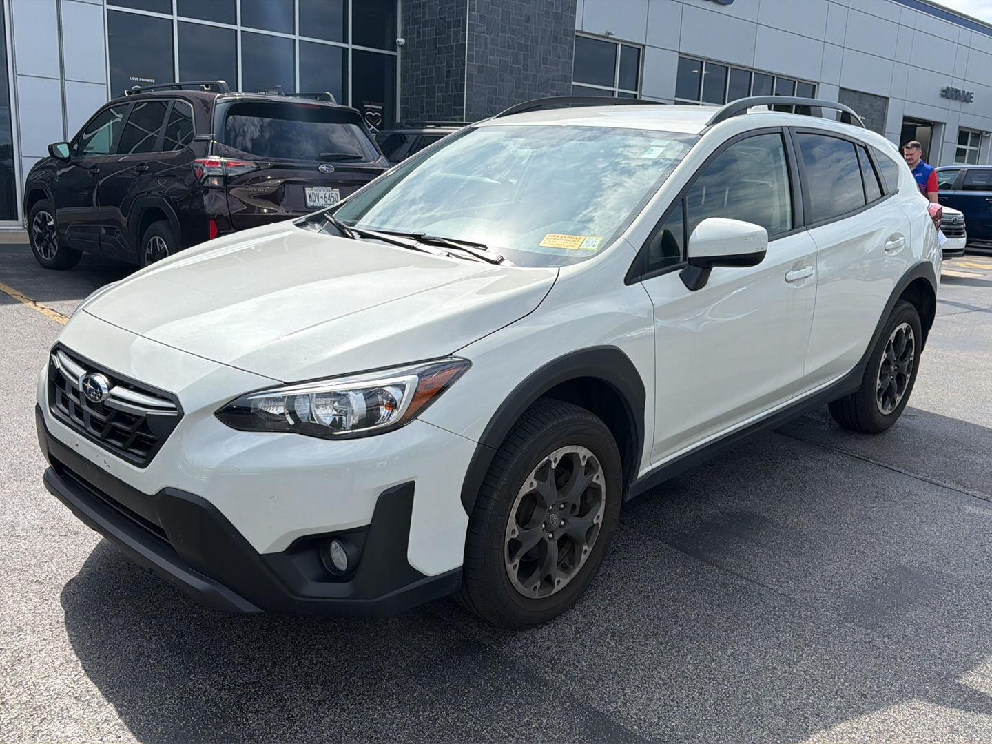 Certified Used 2023 Crystal White Pearl Subaru Premium image 6
