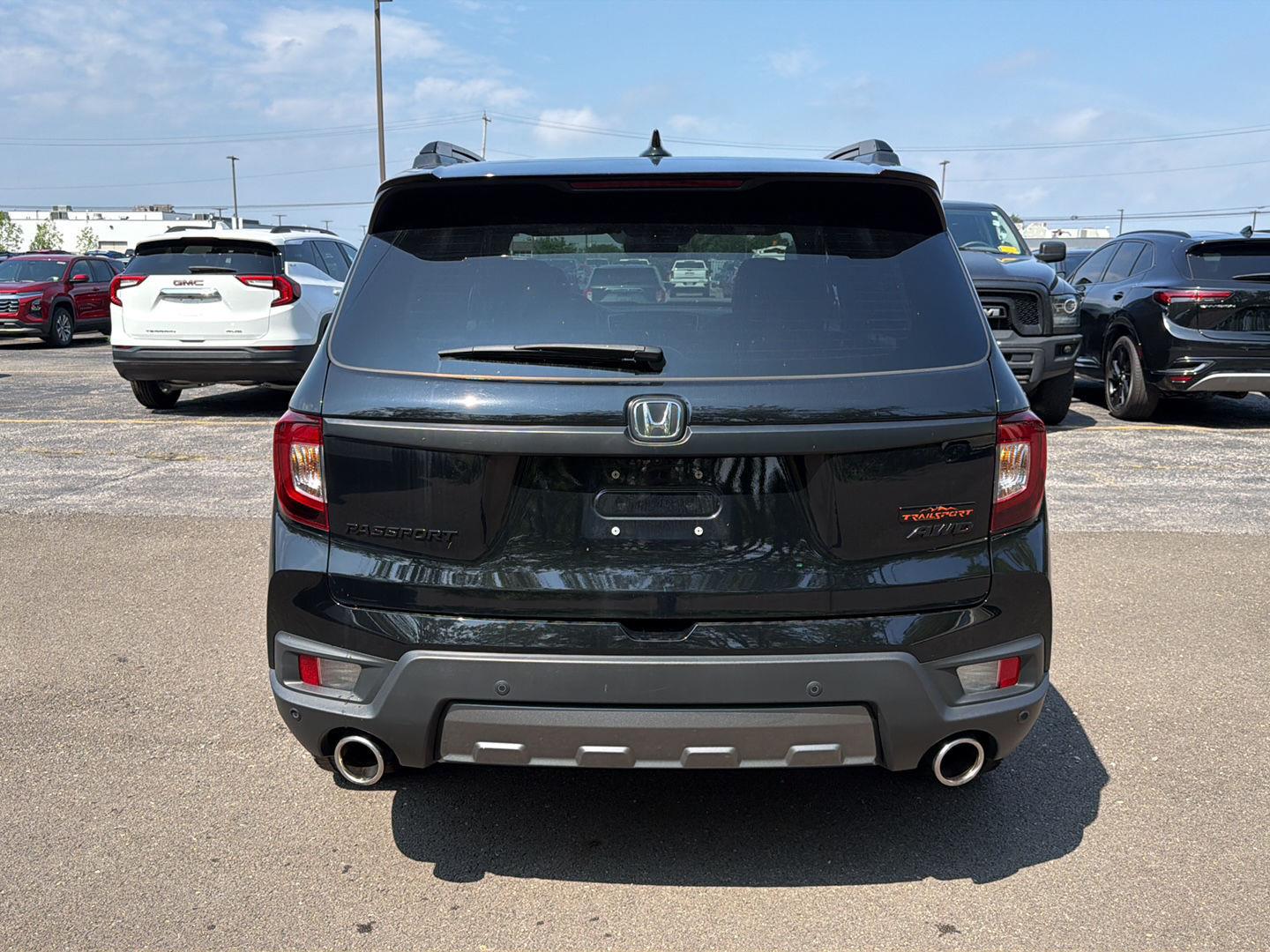 Used 2023 Crystal Black Pearl Honda TrailSport image 9