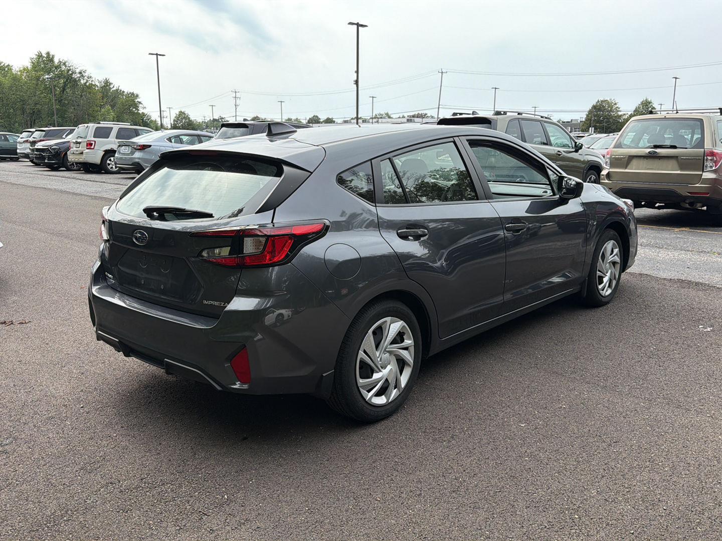 Used 2024 Magnetite Gray Metallic Subaru Base image 8