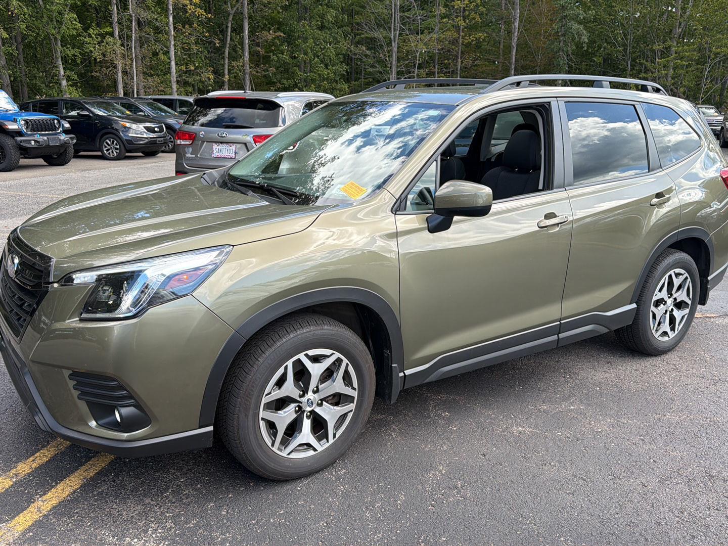 Used 2024 Autumn Green Metallic Subaru Premium image 8