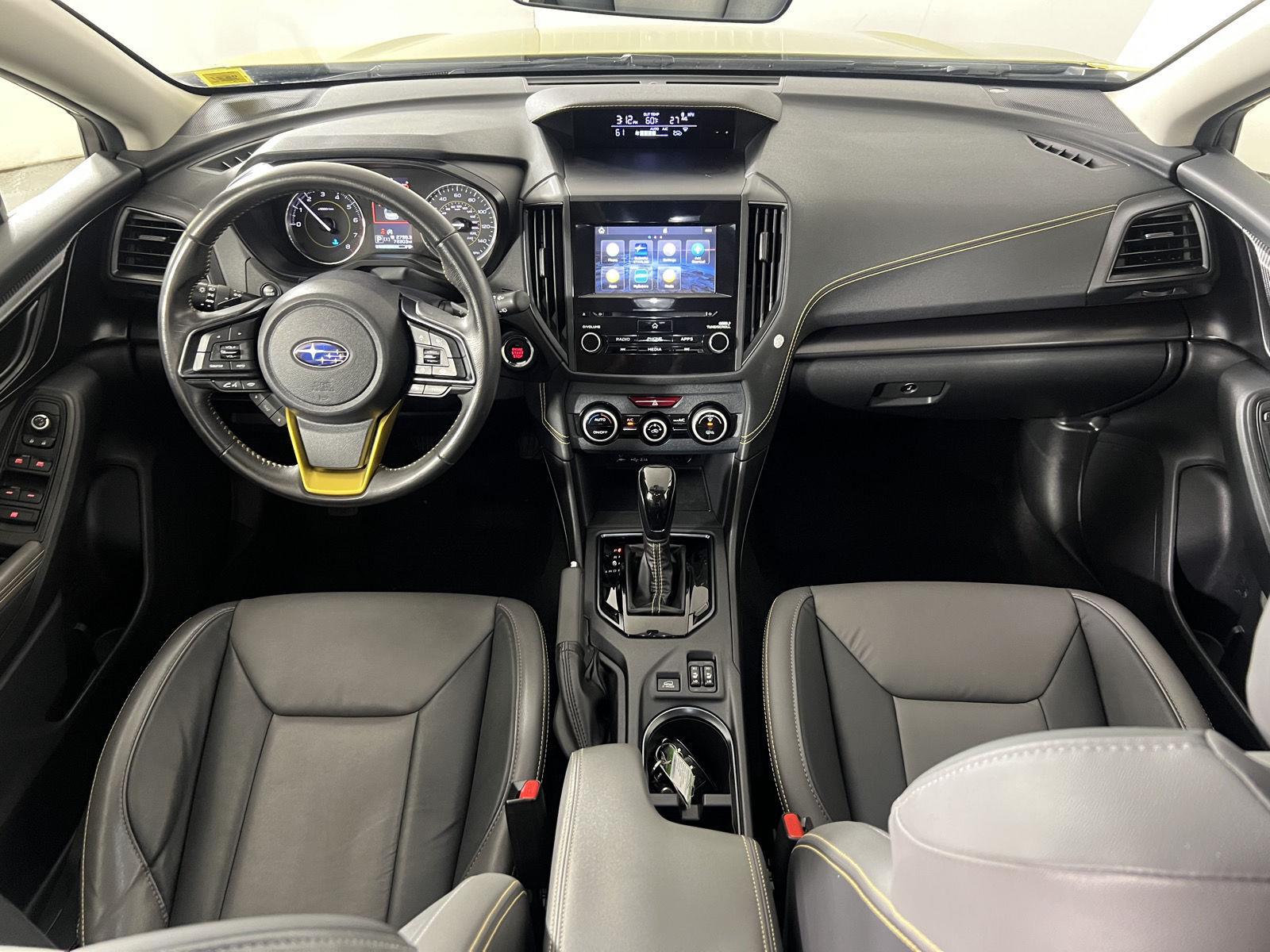 Used 2021 Plasma Yellow Pearl Subaru Sport image 2