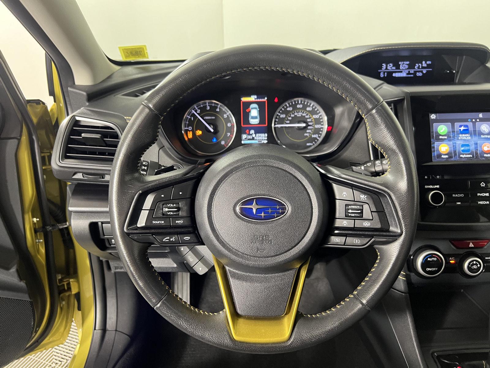 Used 2021 Plasma Yellow Pearl Subaru Sport image 13