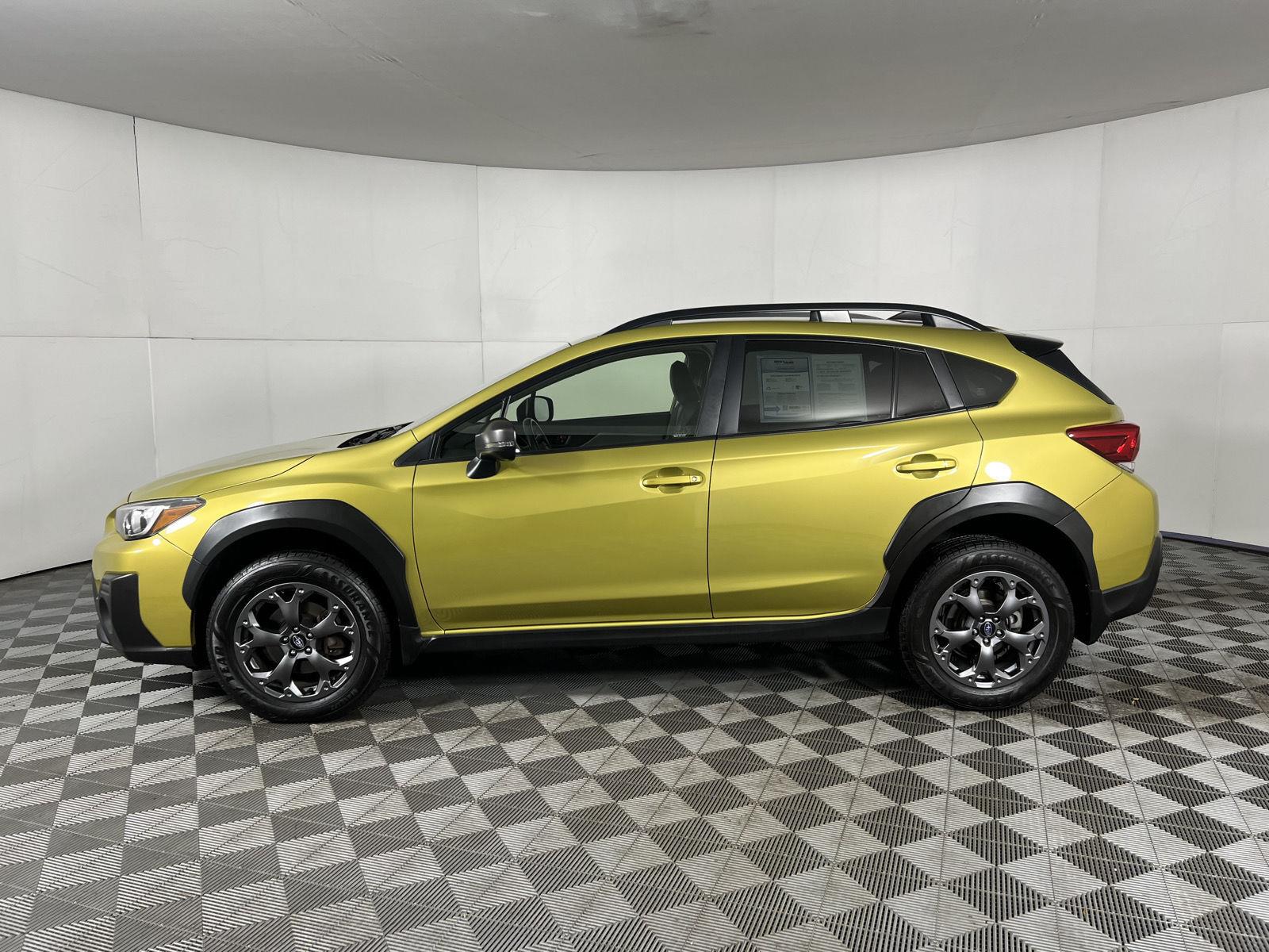 Used 2021 Plasma Yellow Pearl Subaru Sport image 16