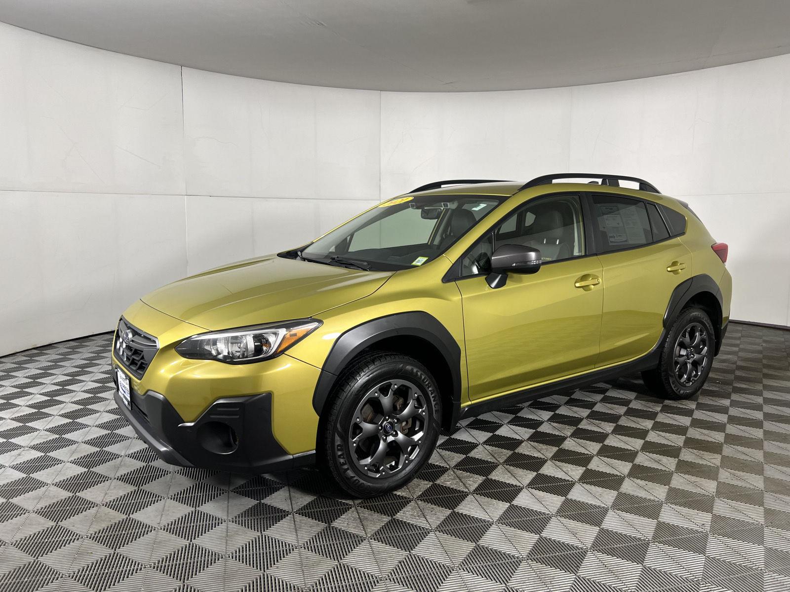Used 2021 Plasma Yellow Pearl Subaru Sport image 17