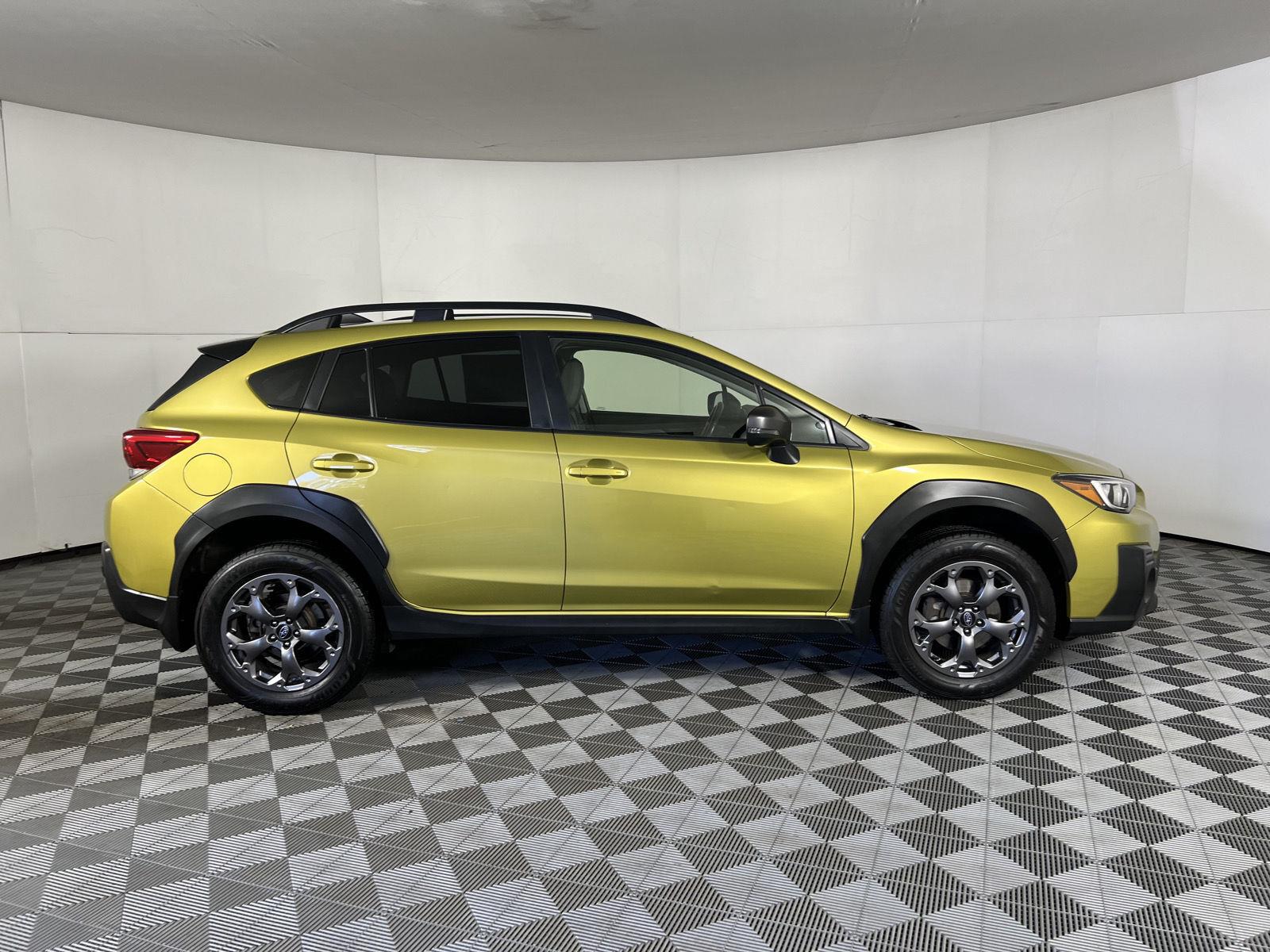Used 2021 Plasma Yellow Pearl Subaru Sport image 22