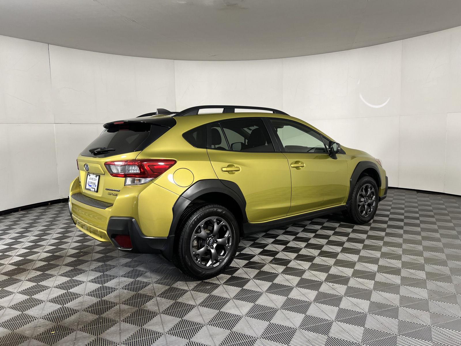 Used 2021 Plasma Yellow Pearl Subaru Sport image 23