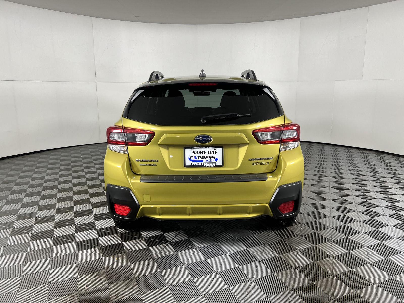 Used 2021 Plasma Yellow Pearl Subaru Sport image 25