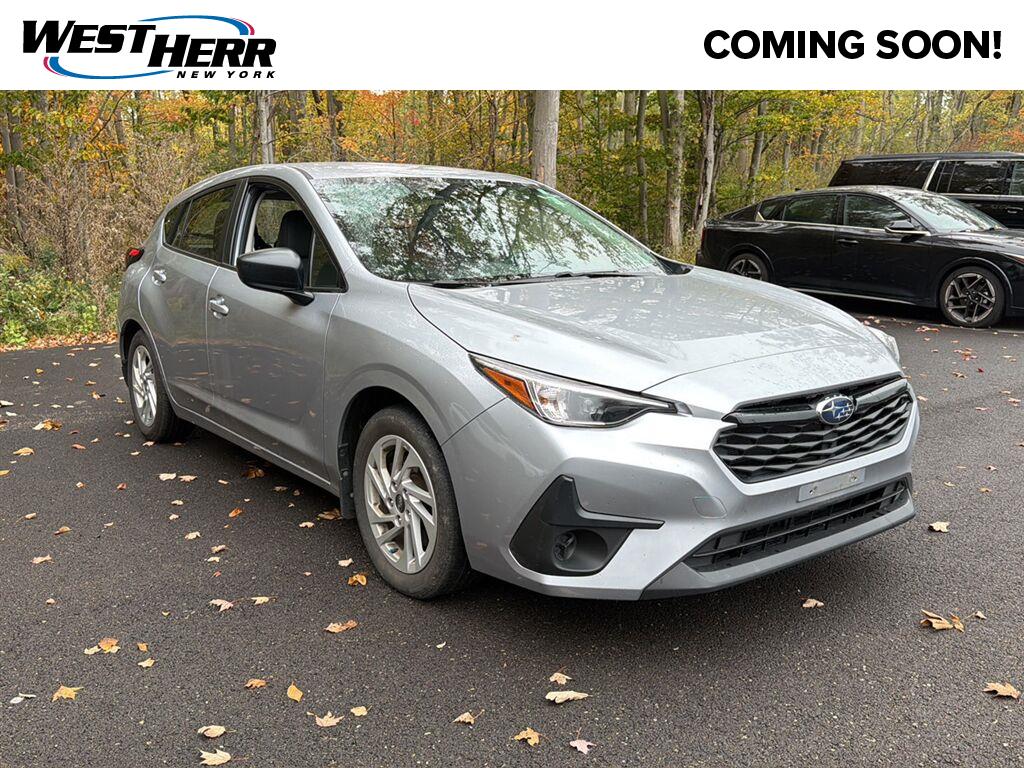 Ice Silver Metallic 2024 Subaru Impreza Wagon All-Wheel Drive Continuously Variable Transmission