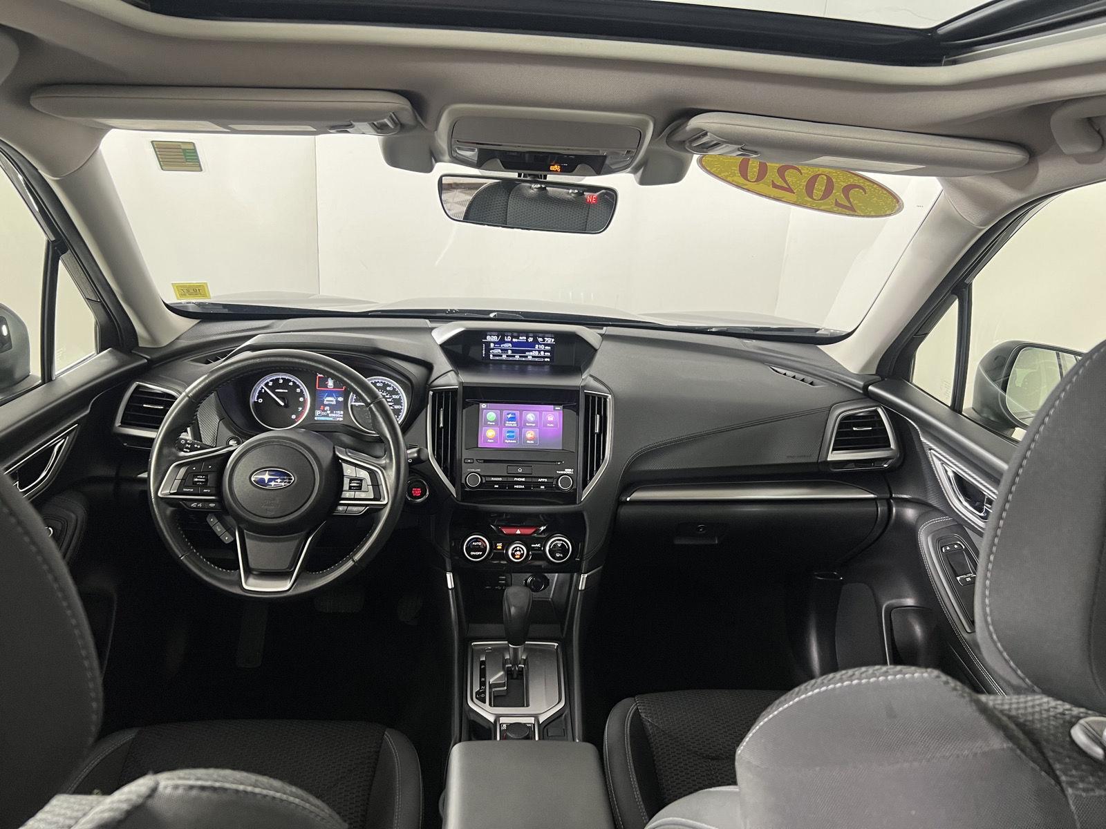 Used 2020 Crystal Black Silica Subaru Premium image 2