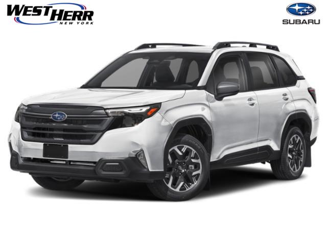 Crystal White Pearl 2026 Subaru Forester SUV / Crossover All-Wheel Drive Continuously Variable Transmission