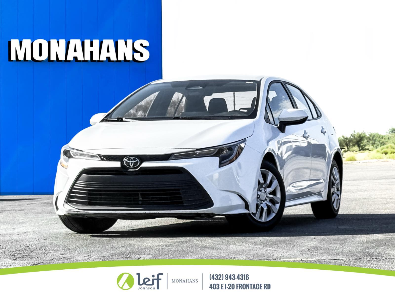 Ice Cap 2024 Toyota Corolla Sedan Front-Wheel Drive Continuously Variable Transmission