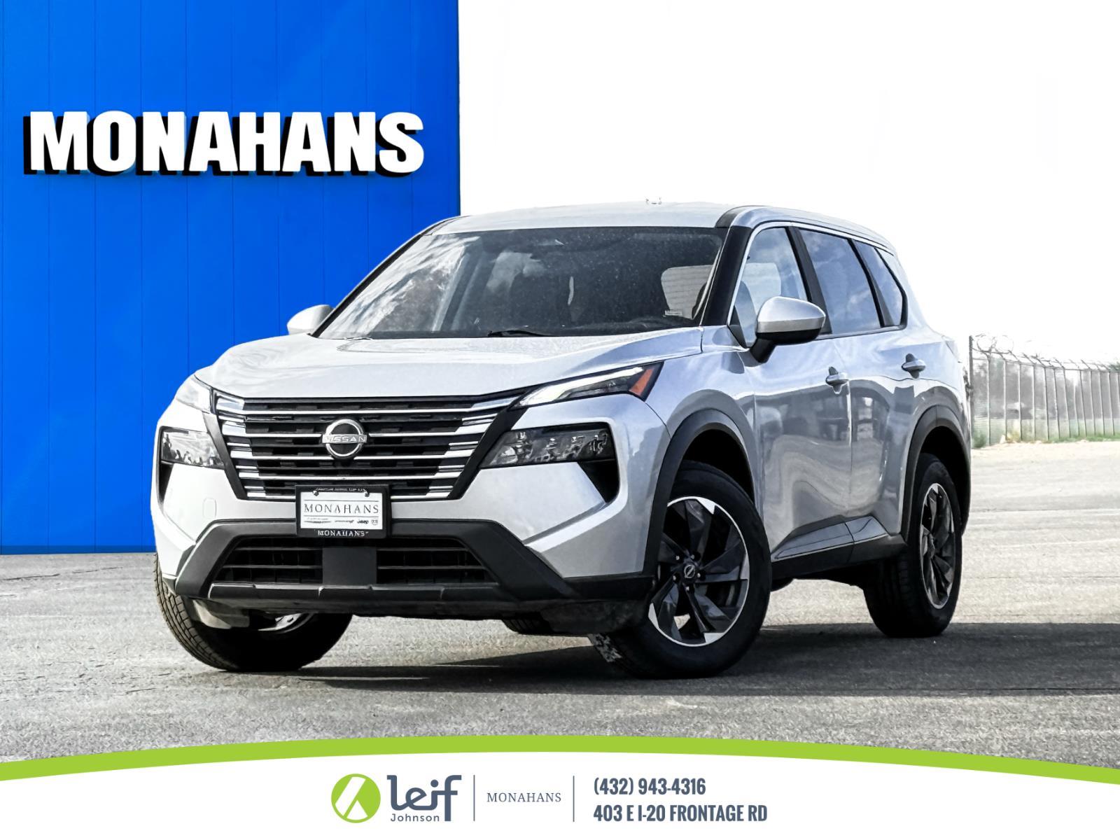 Brilliant Silver Metallic 2024 Nissan Rogue SUV / Crossover Front-Wheel Drive Continuously Variable Transmission