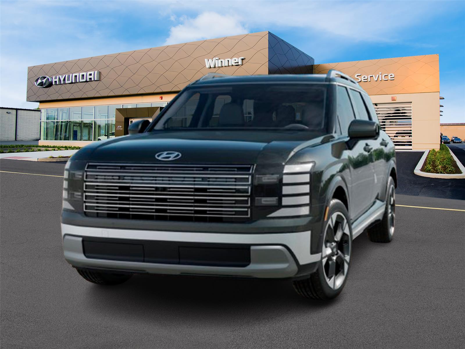 Titan Green 2026 Hyundai Palisade Hybrid SUV / Crossover All-Wheel Drive Automatic