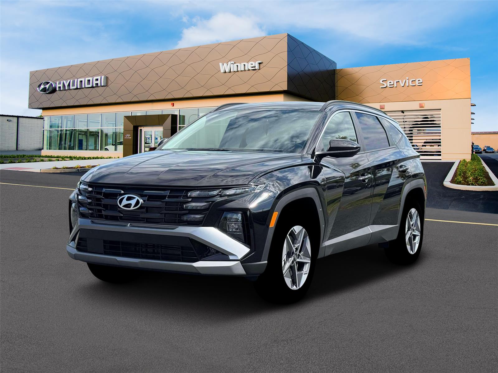 Phantom Black 2026 Hyundai Tucson SUV / Crossover All-Wheel Drive Automatic