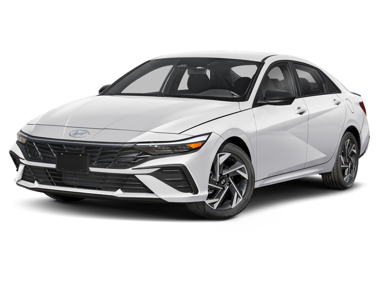 Serenity White 2026 Hyundai Elantra Sedan Front-Wheel Drive Continuously Variable Transmission