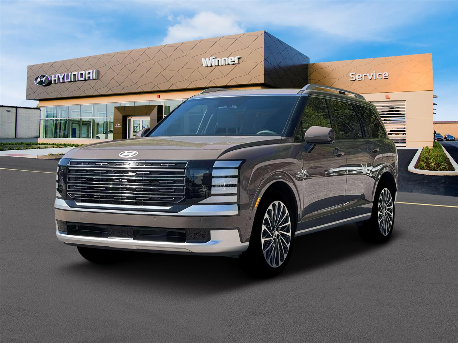 Cast Iron Brown Pearl 2026 Hyundai Palisade SUV / Crossover All-Wheel Drive Automatic