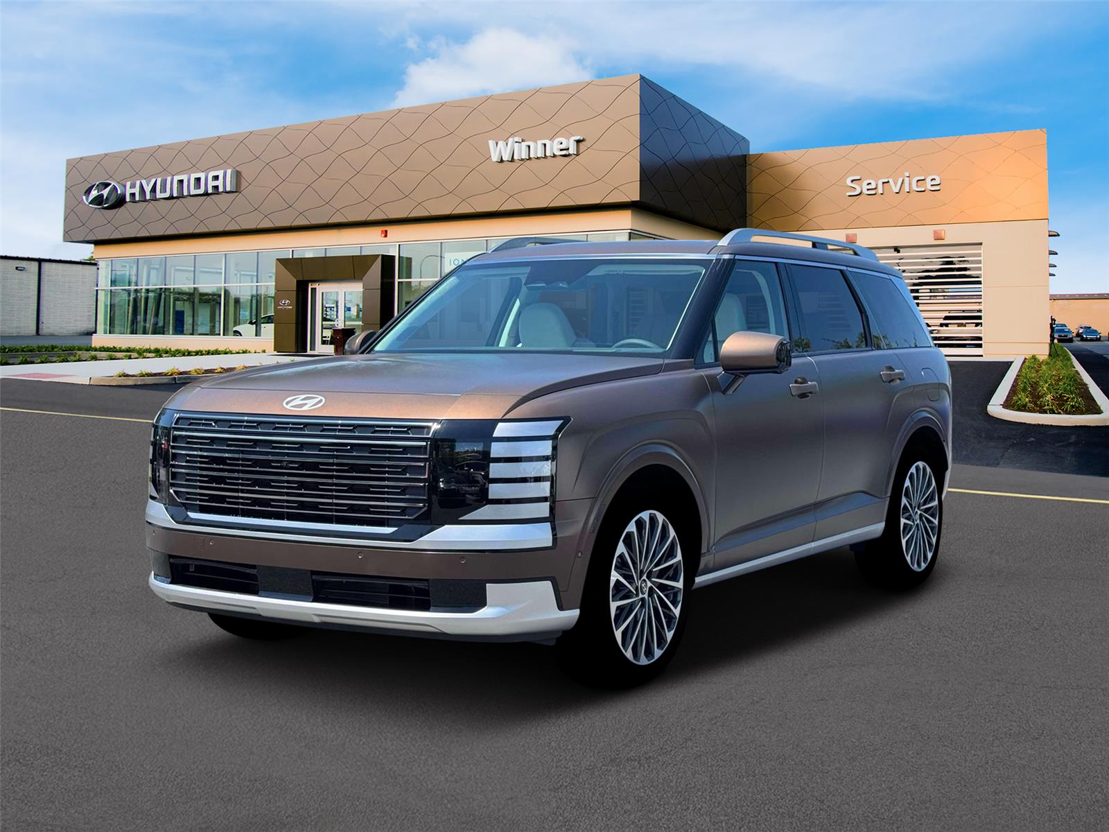 Earthy Brass Matte 2026 Hyundai Palisade SUV / Crossover All-Wheel Drive Automatic