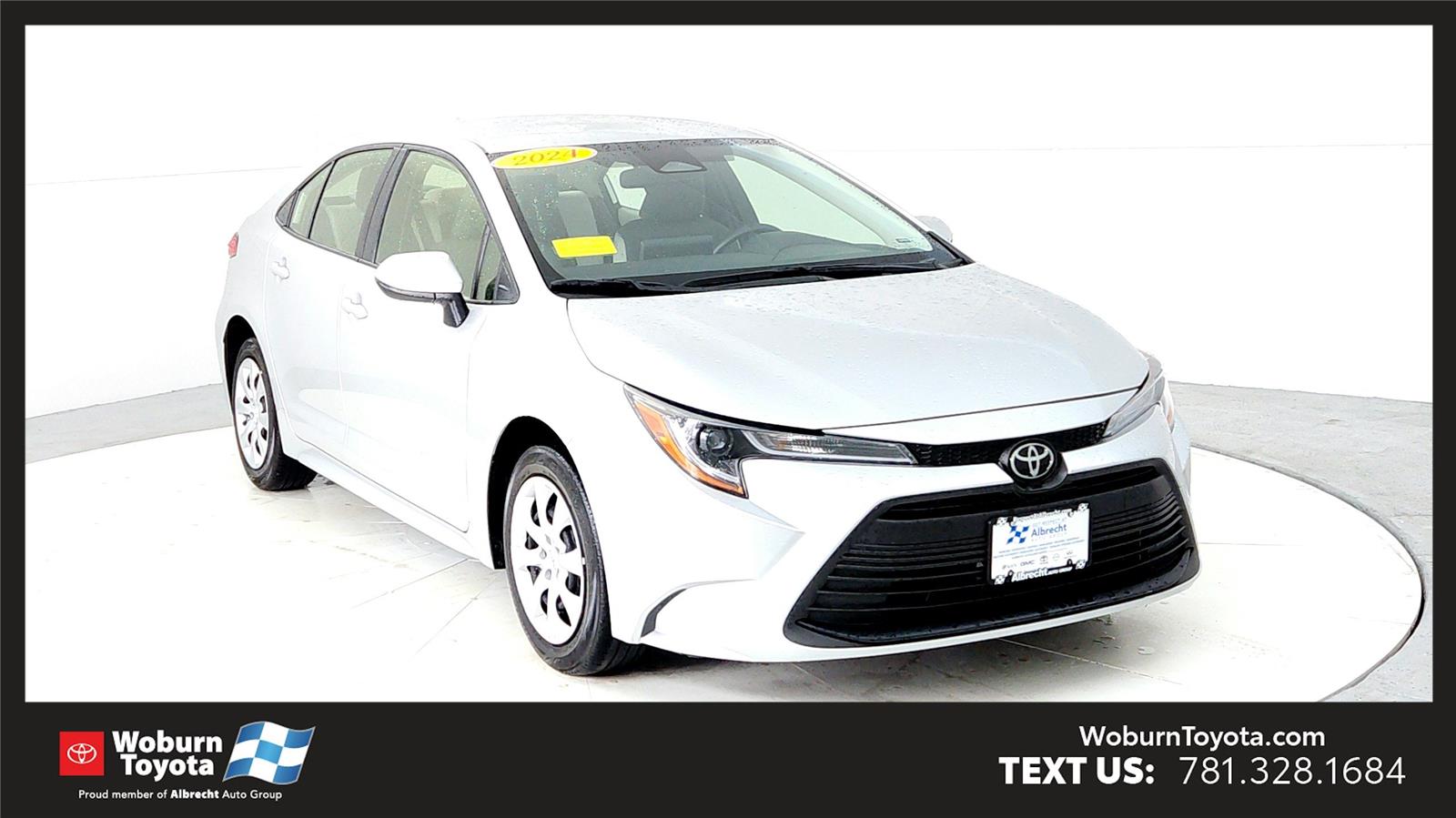 2024 Toyota Corolla LE FWD Sedan Front-Wheel Drive Continuously Variable Transmission