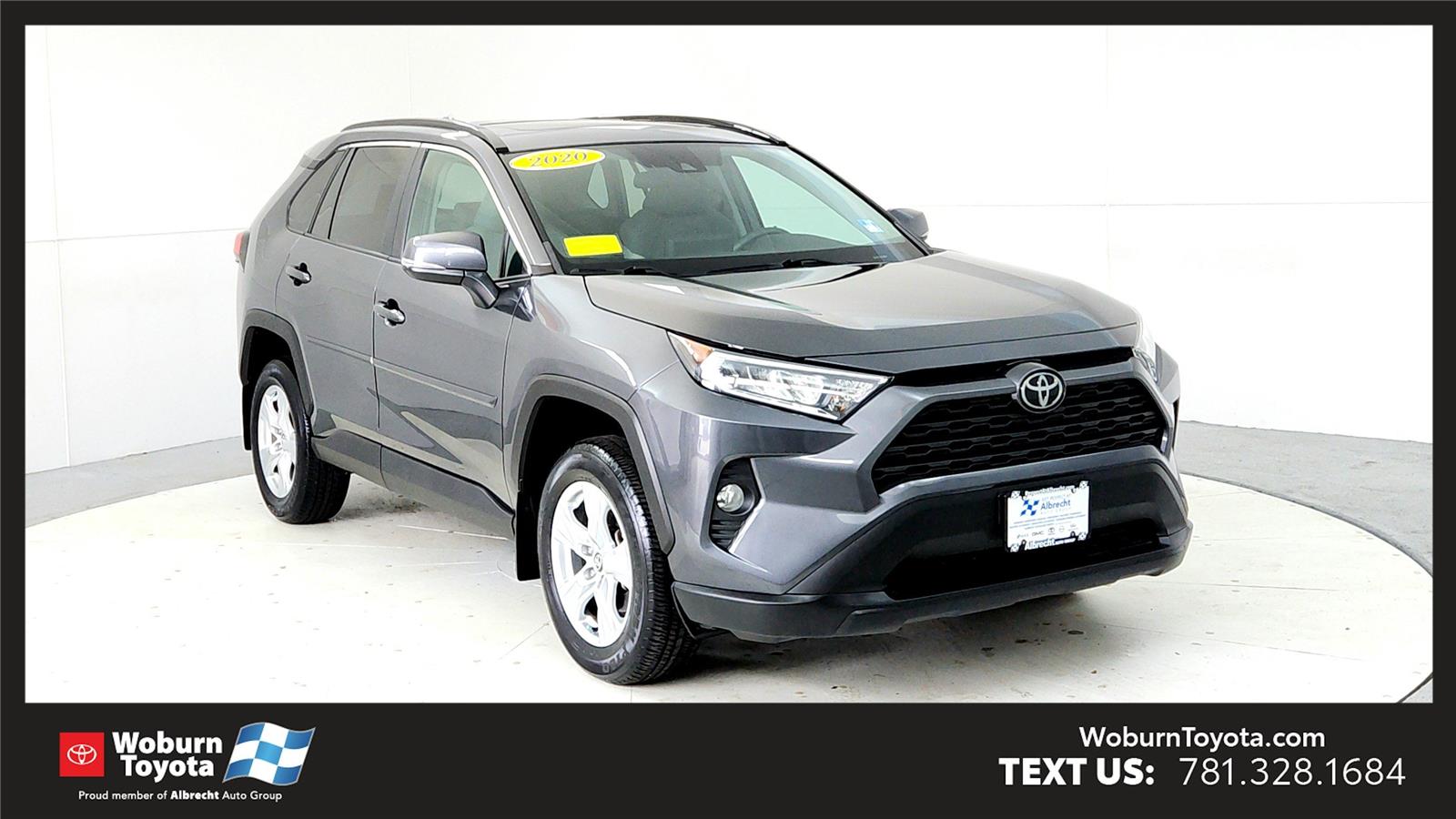 Magnetic Gray Metallic 2020 Toyota RAV4 XLE AWD SUV / Crossover All-Wheel Drive 8-Speed Automatic