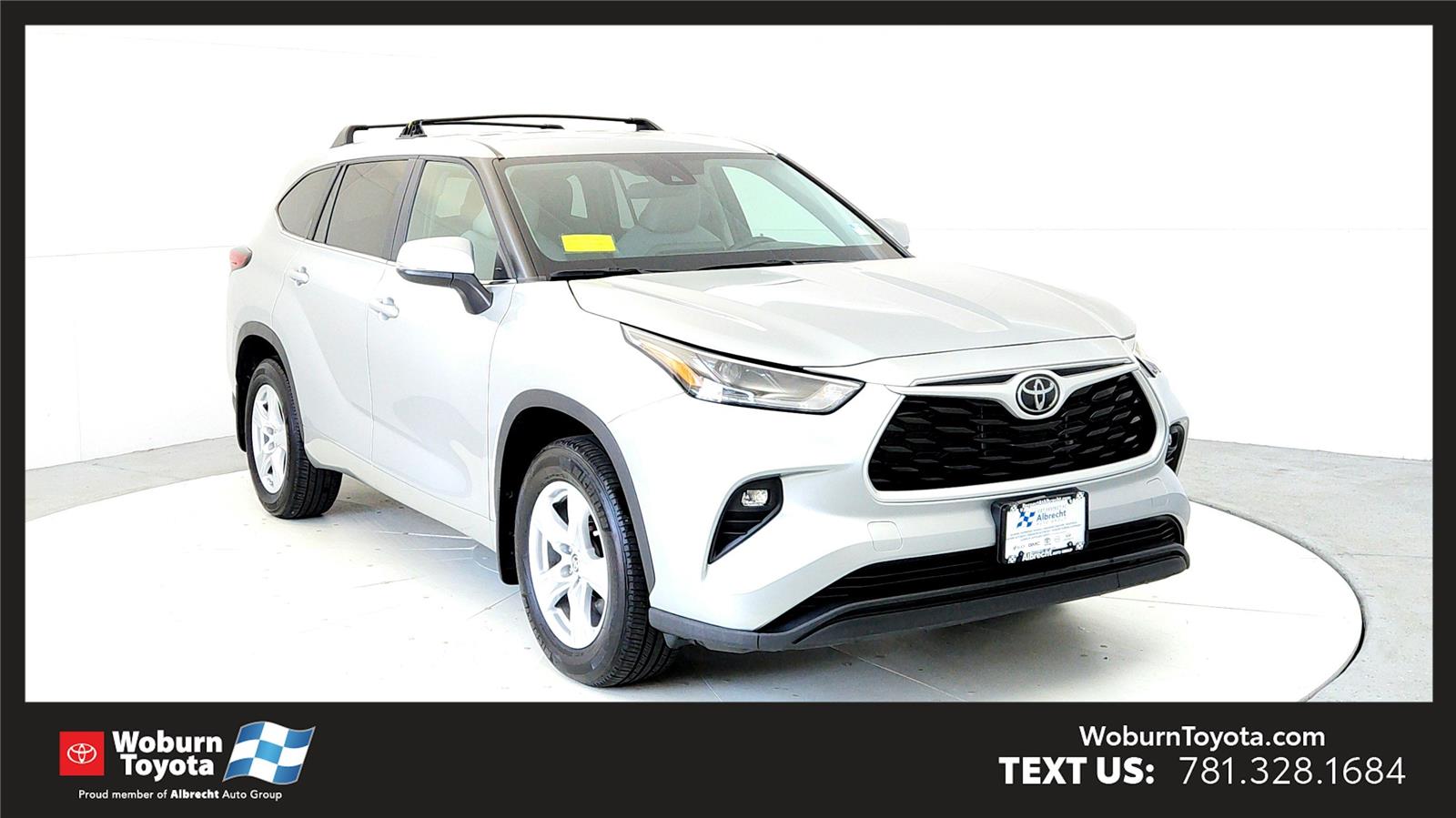 Celestial Silver Metallic 2023 Toyota Highlander LE AWD SUV / Crossover All-Wheel Drive 8-Speed Automatic
