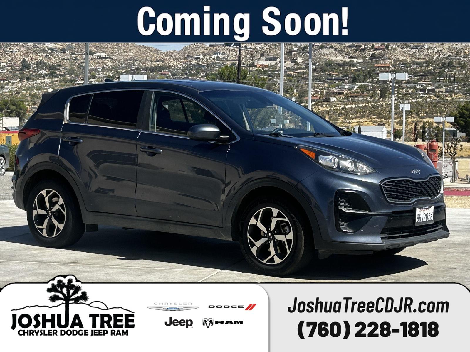Pacific Blue 2020 Kia Sportage SUV / Crossover Front-Wheel Drive 6-Speed Automatic