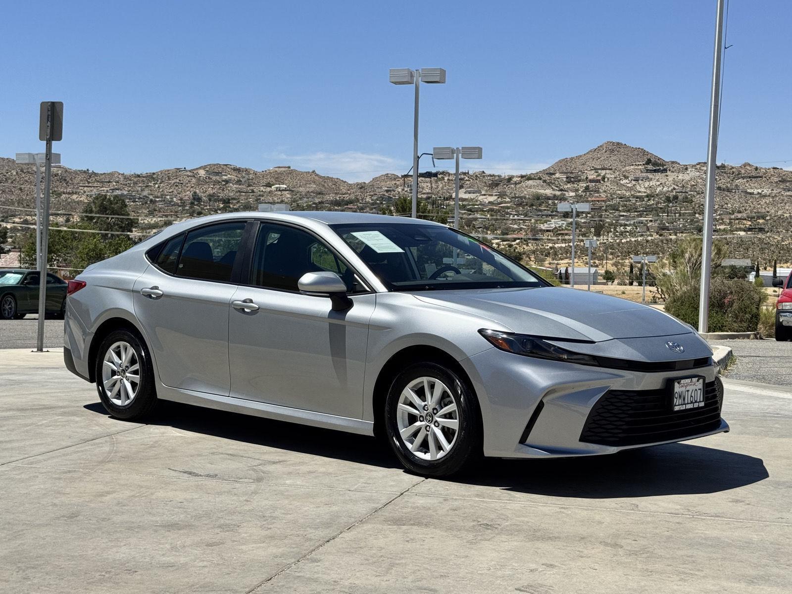Celestial Silver Metallic 2025 Toyota Camry Sedan Front-Wheel Drive Continuously Variable Transmission