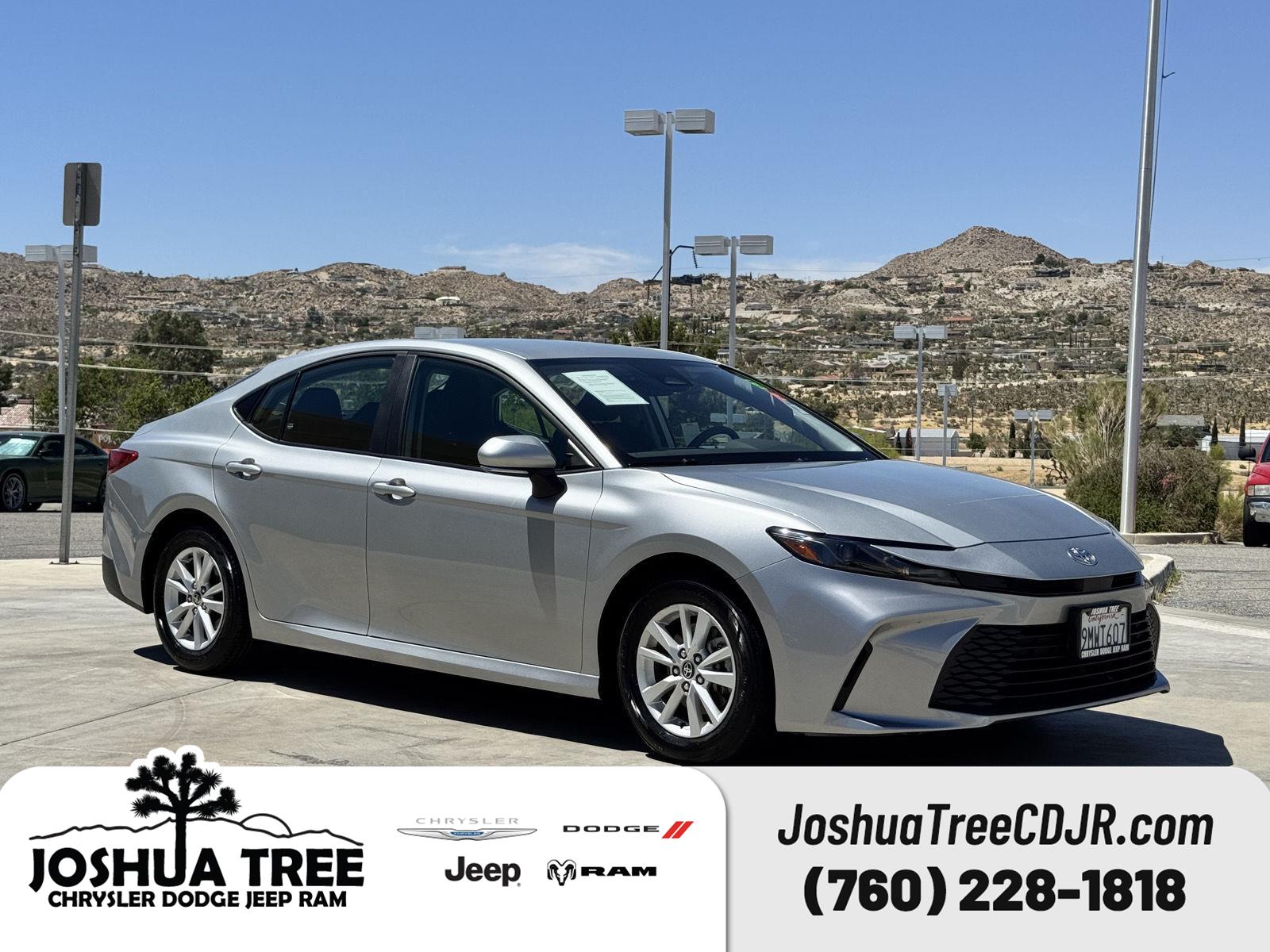 Celestial Silver Metallic 2025 Toyota Camry Sedan Front-Wheel Drive Continuously Variable Transmission