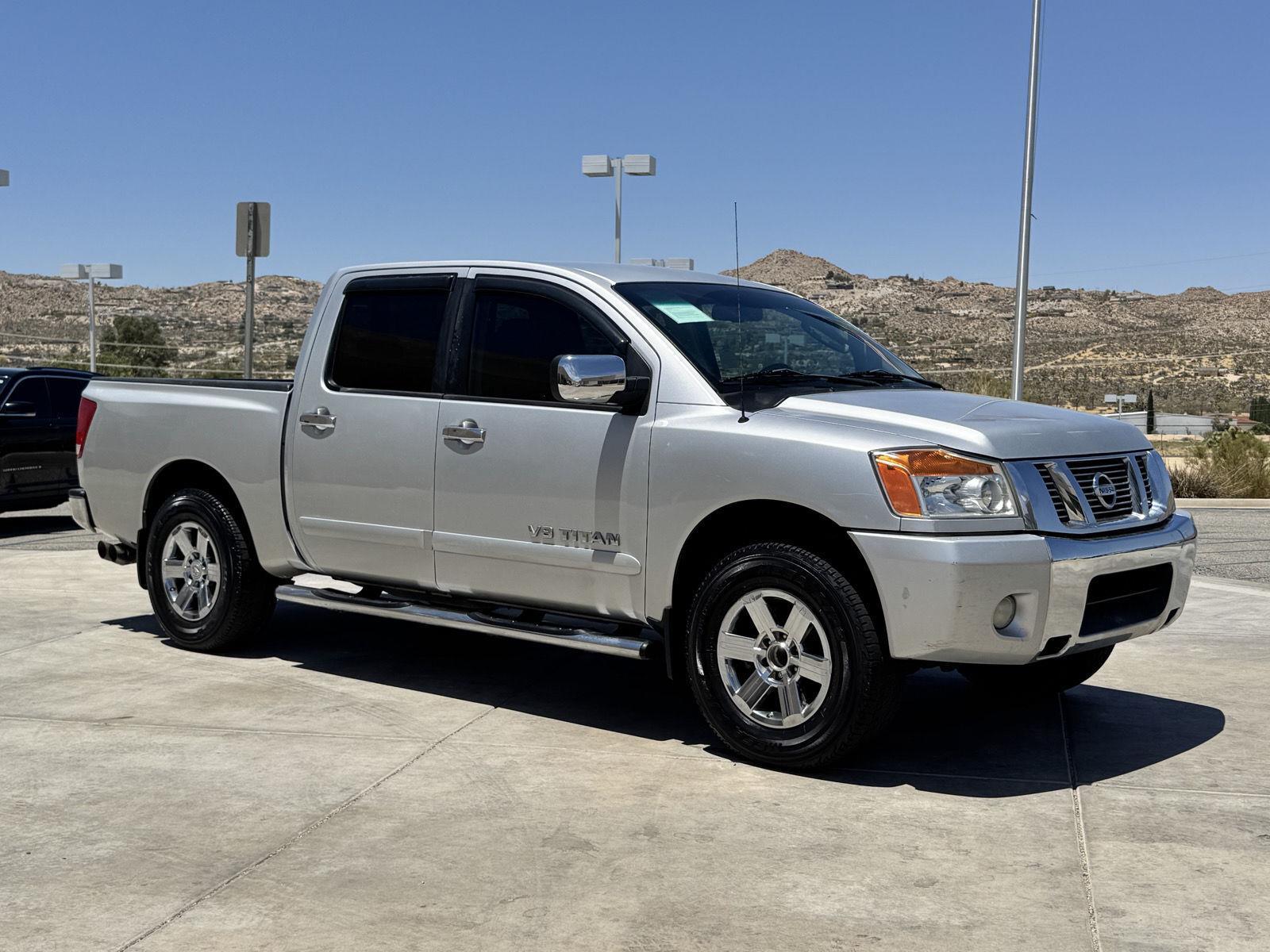 Radiant Silver 2011 Nissan Titan Pickup Truck 4X2 Automatic