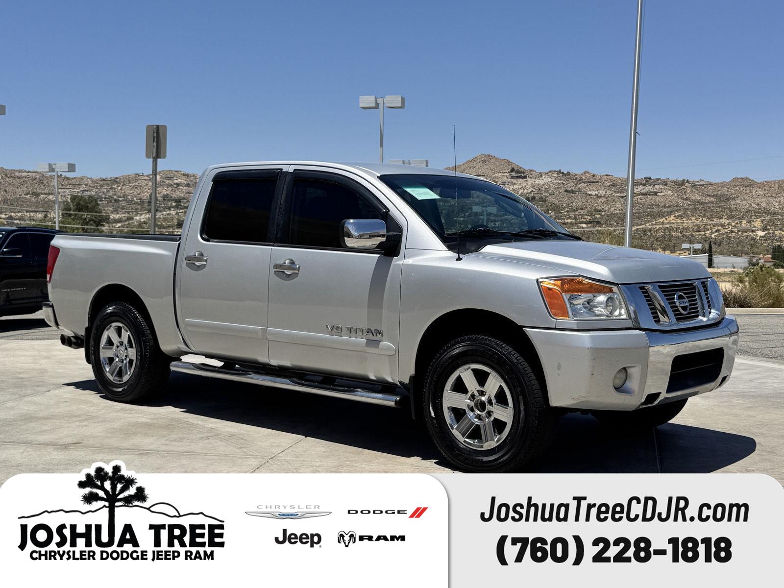 Radiant Silver 2011 Nissan Titan Pickup Truck 4X2 Automatic