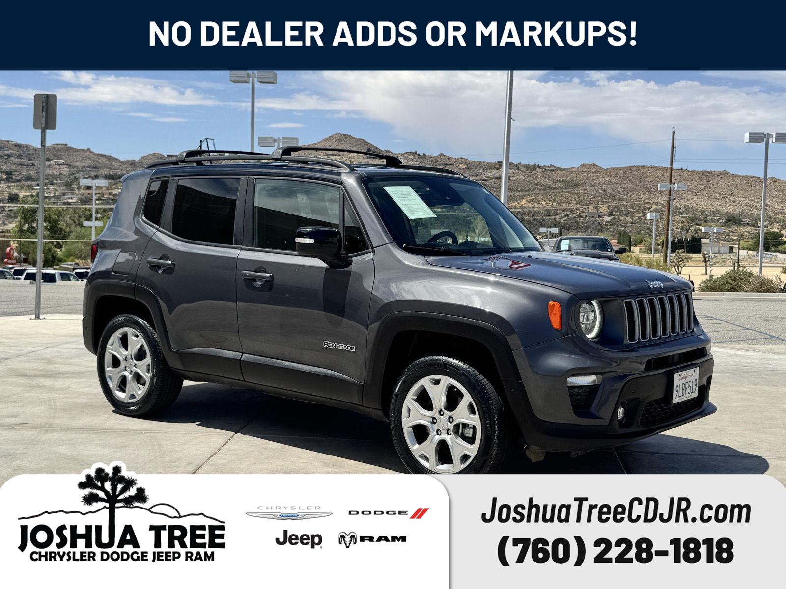 Graphite Gray 2023 Jeep Renegade SUV / Crossover Four-Wheel Drive 9-Speed Automatic