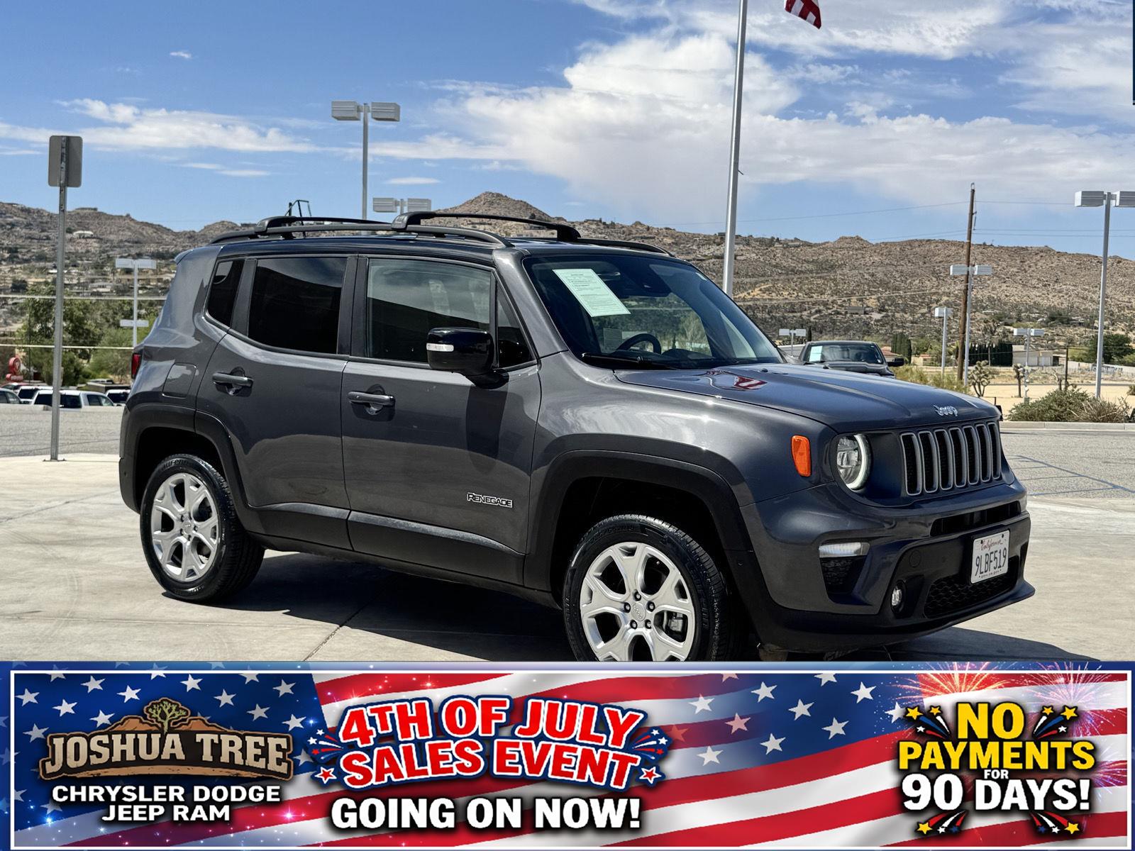 Graphite Gray 2023 Jeep Renegade SUV / Crossover Four-Wheel Drive 9-Speed Automatic