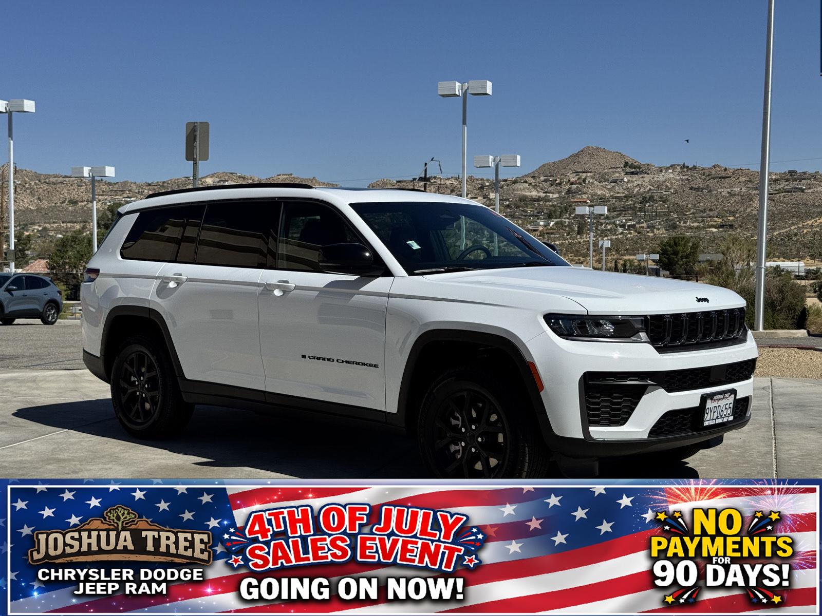 Bright White Clearcoat 2026 Jeep Grand Cherokee L SUV / Crossover Four-Wheel Drive 8-Speed Automatic