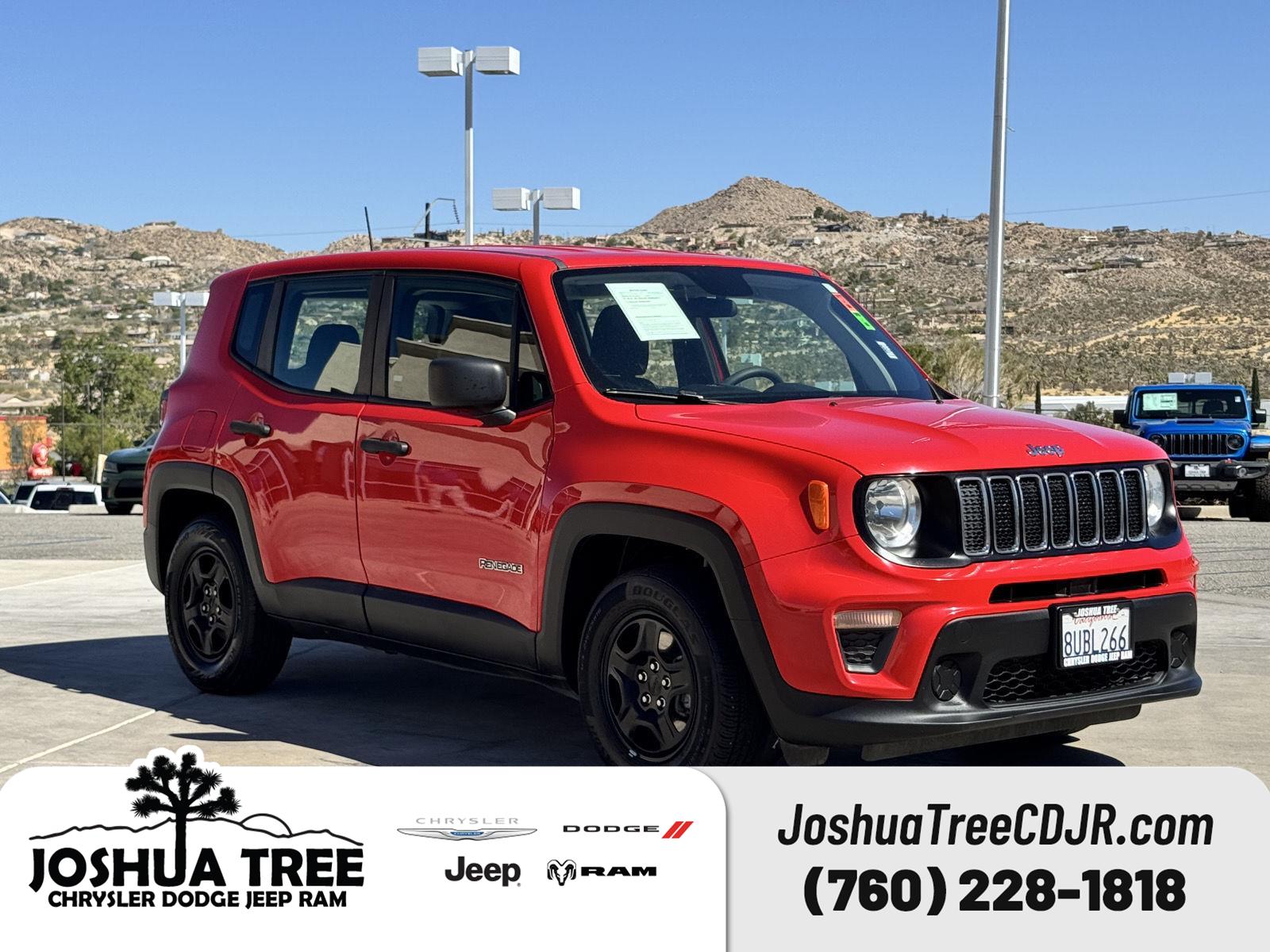 Colorado Red Clearcoat 2020 Jeep Renegade SUV / Crossover Front-Wheel Drive 9-Speed Automatic