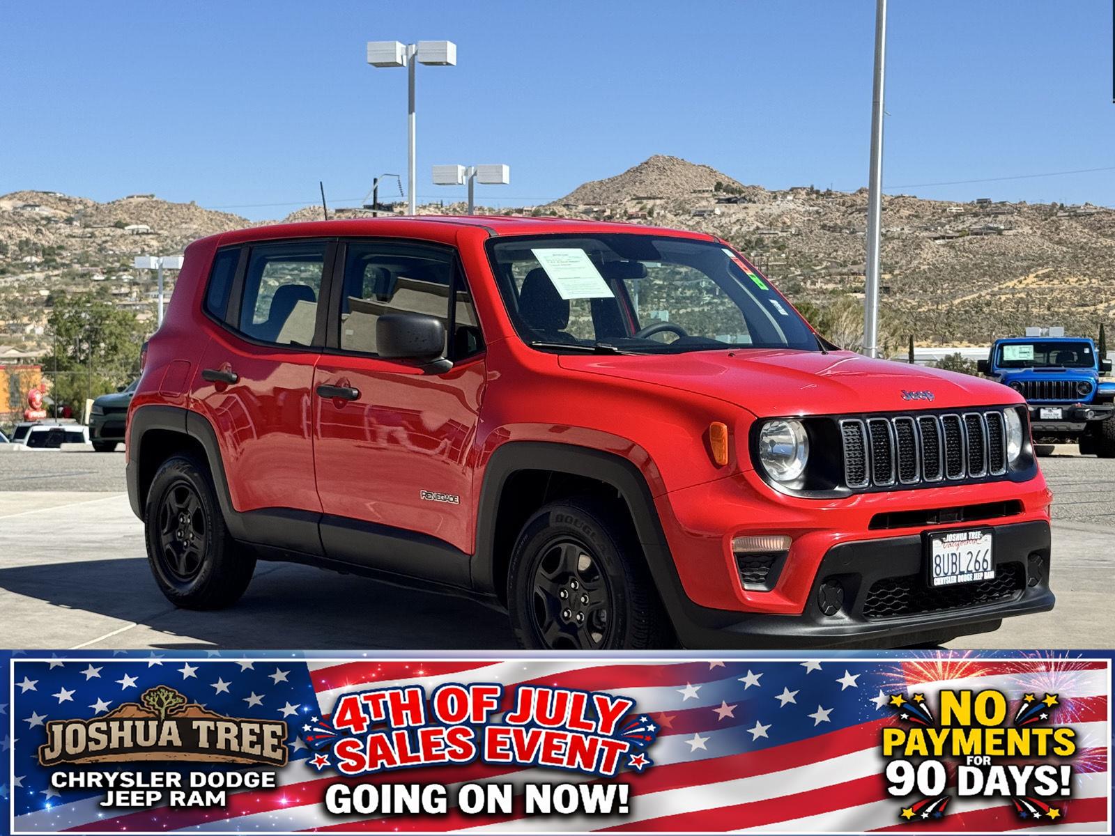 Colorado Red Clearcoat 2020 Jeep Renegade SUV / Crossover Front-Wheel Drive 9-Speed Automatic