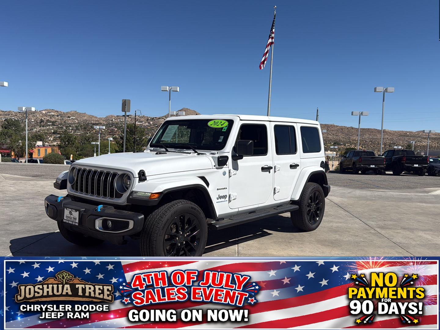 2024 Jeep Wrangler 4xe Sahara 4WD   