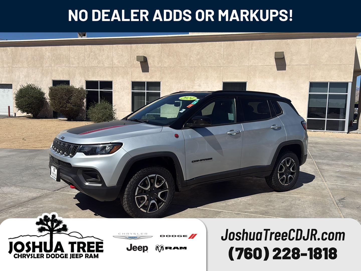Silver Zynith Metallic Clearcoat 2024 Jeep Compass SUV / Crossover Four-Wheel Drive 8-Speed Automatic