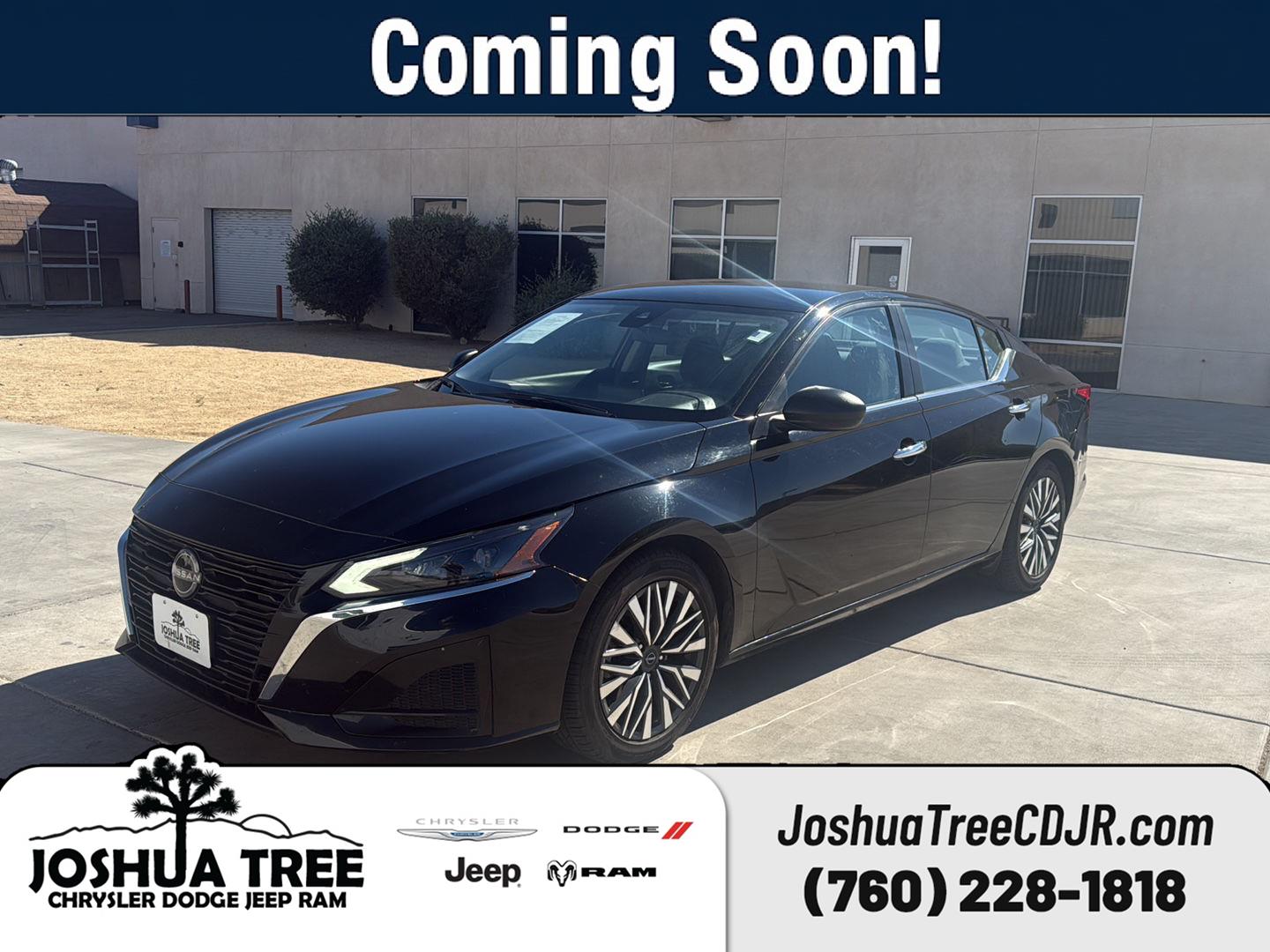 Super Black 2024 Nissan Altima Sedan Front-Wheel Drive Continuously Variable Transmission