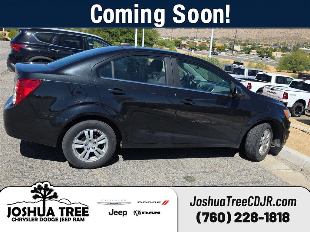 Black Granite Metallic 2015 Chevrolet Sonic Sedan Front-Wheel Drive 6-Speed Automatic