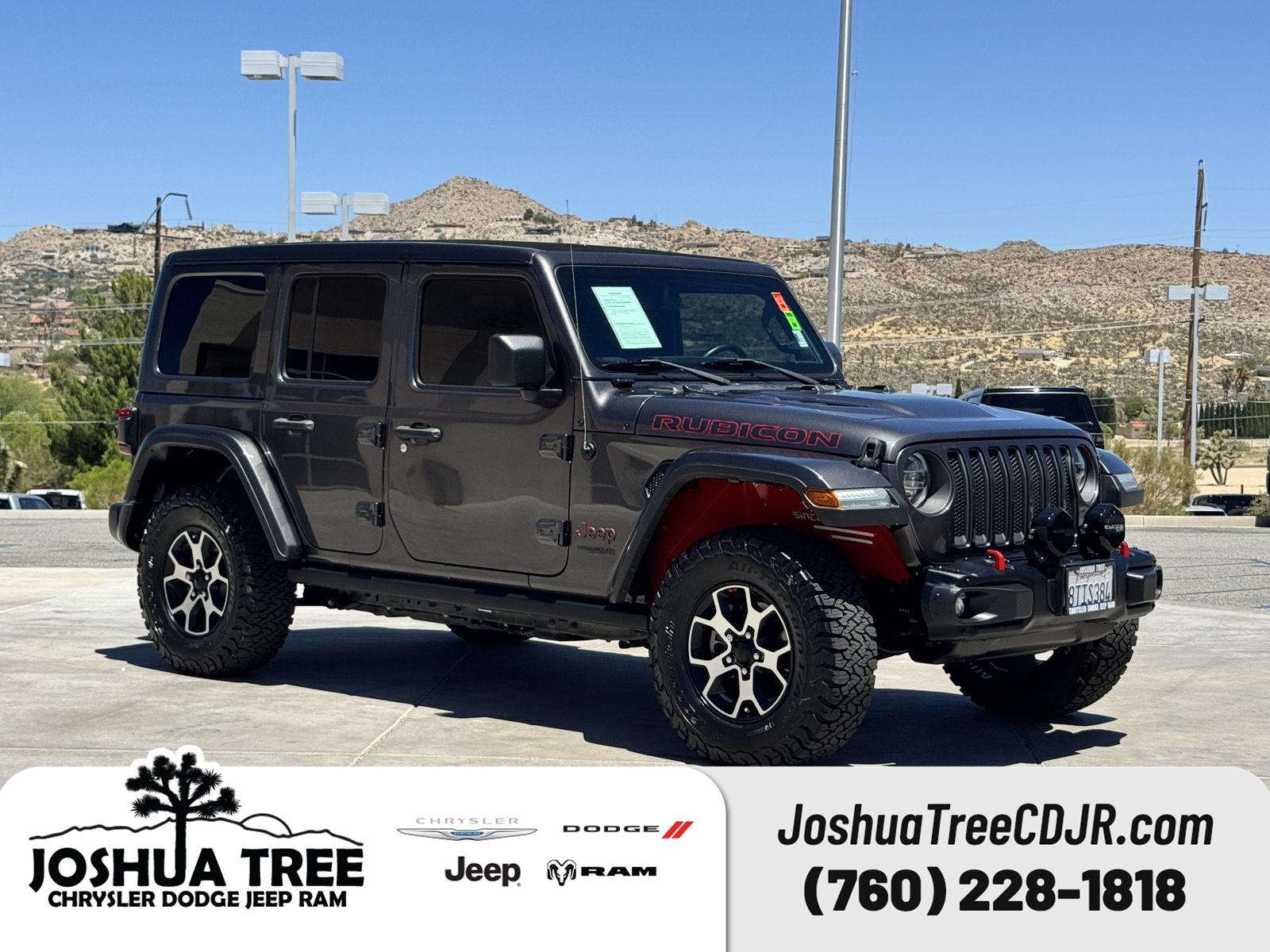 Gray (Granite Crystal Metallic Clearcoat) 2021 Jeep Wrangler SUV / Crossover Four-Wheel Drive 8-Speed Automatic